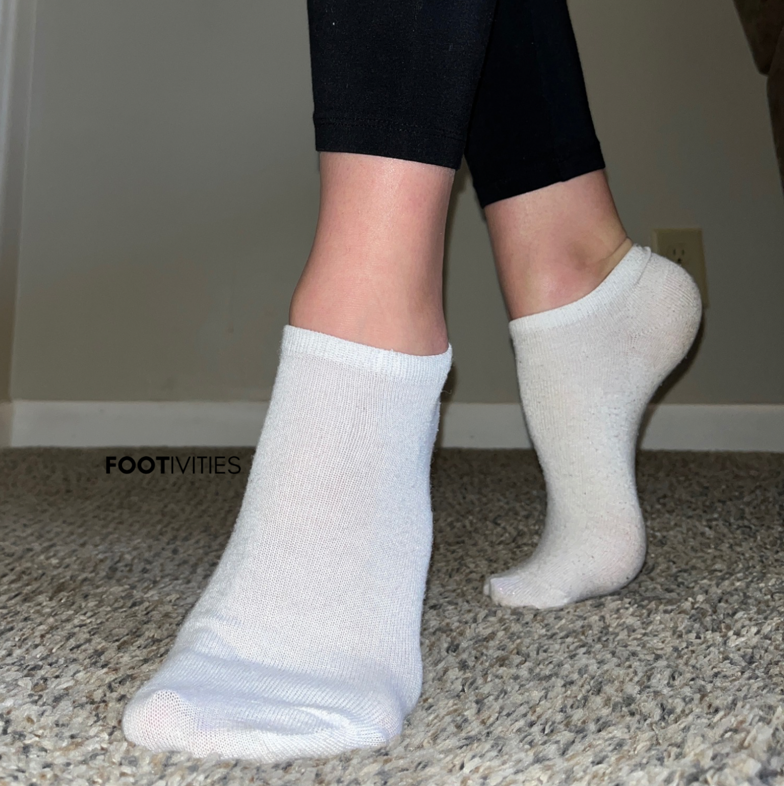 White Ankle Socks