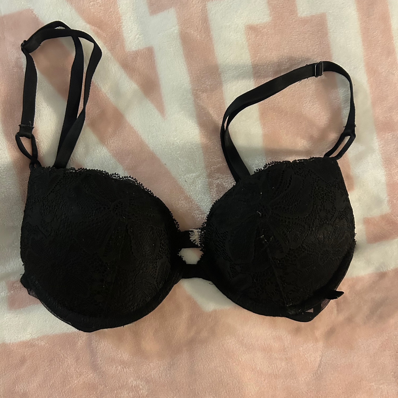 Personal Collection: Victorias Secret Bra BLACK LACE