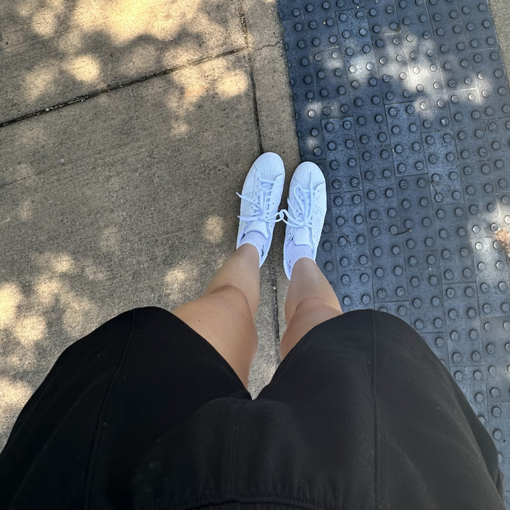 white adidas shell toes