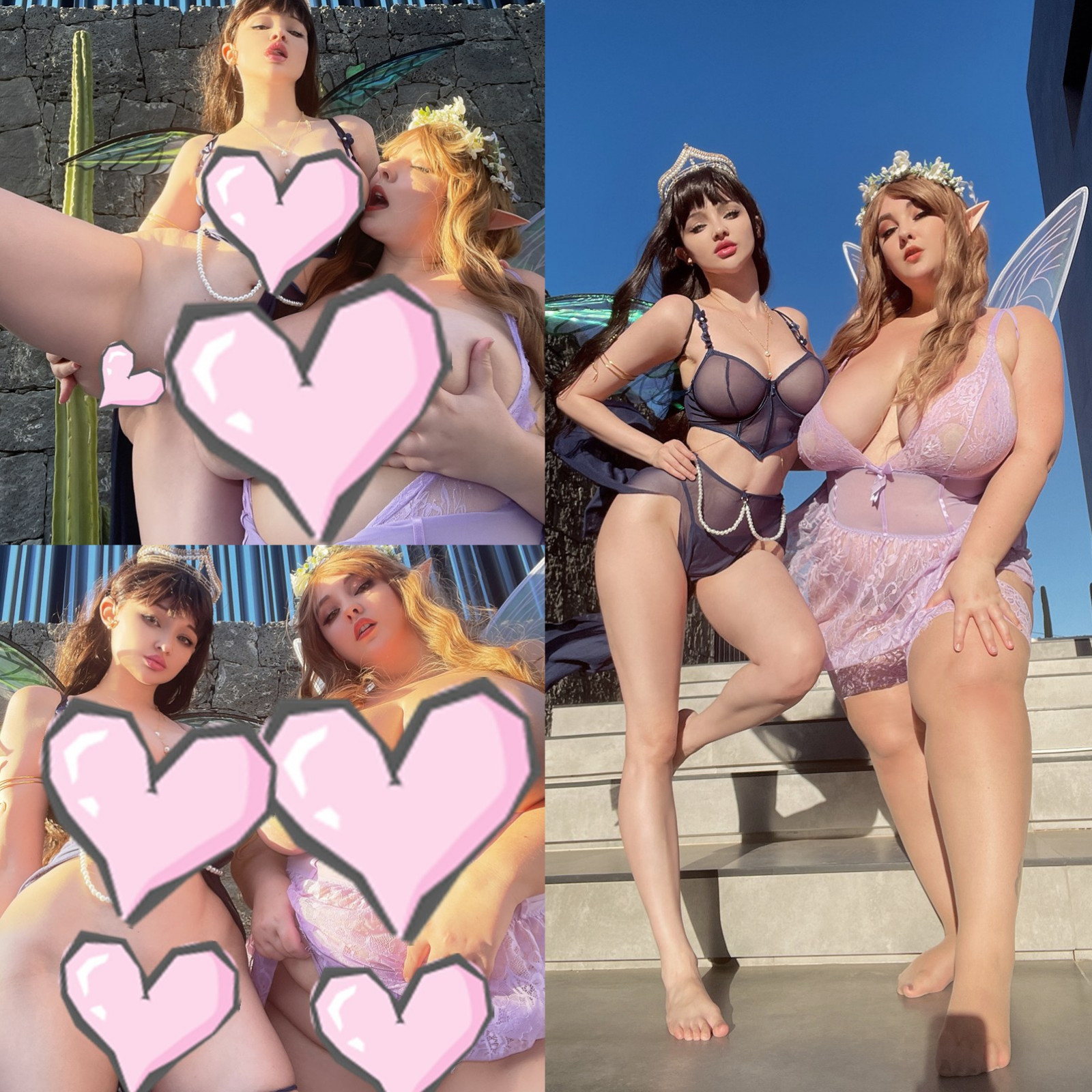 Ethereal eleves collab with Multifluffyness
