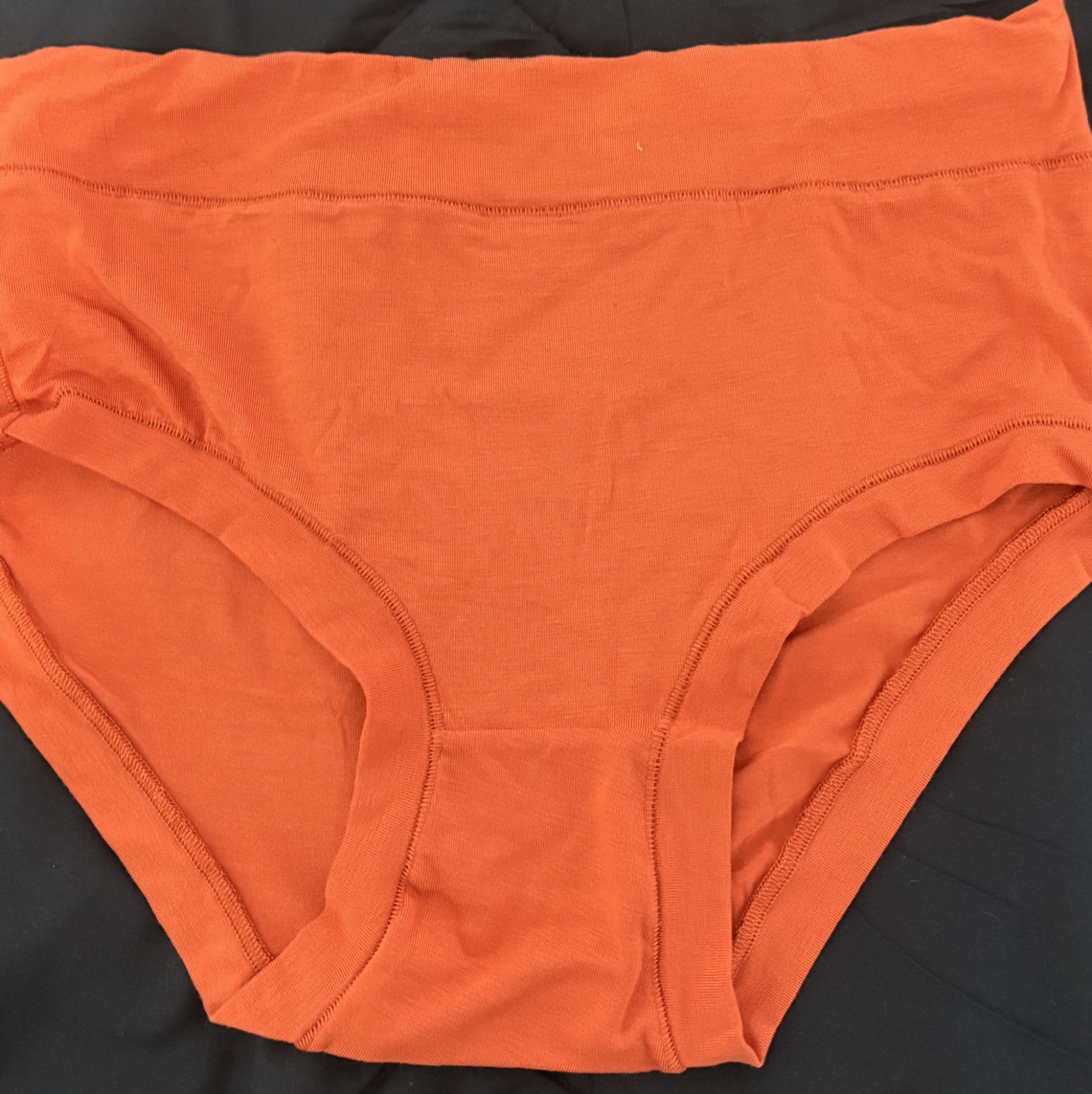 Orange boy shorts