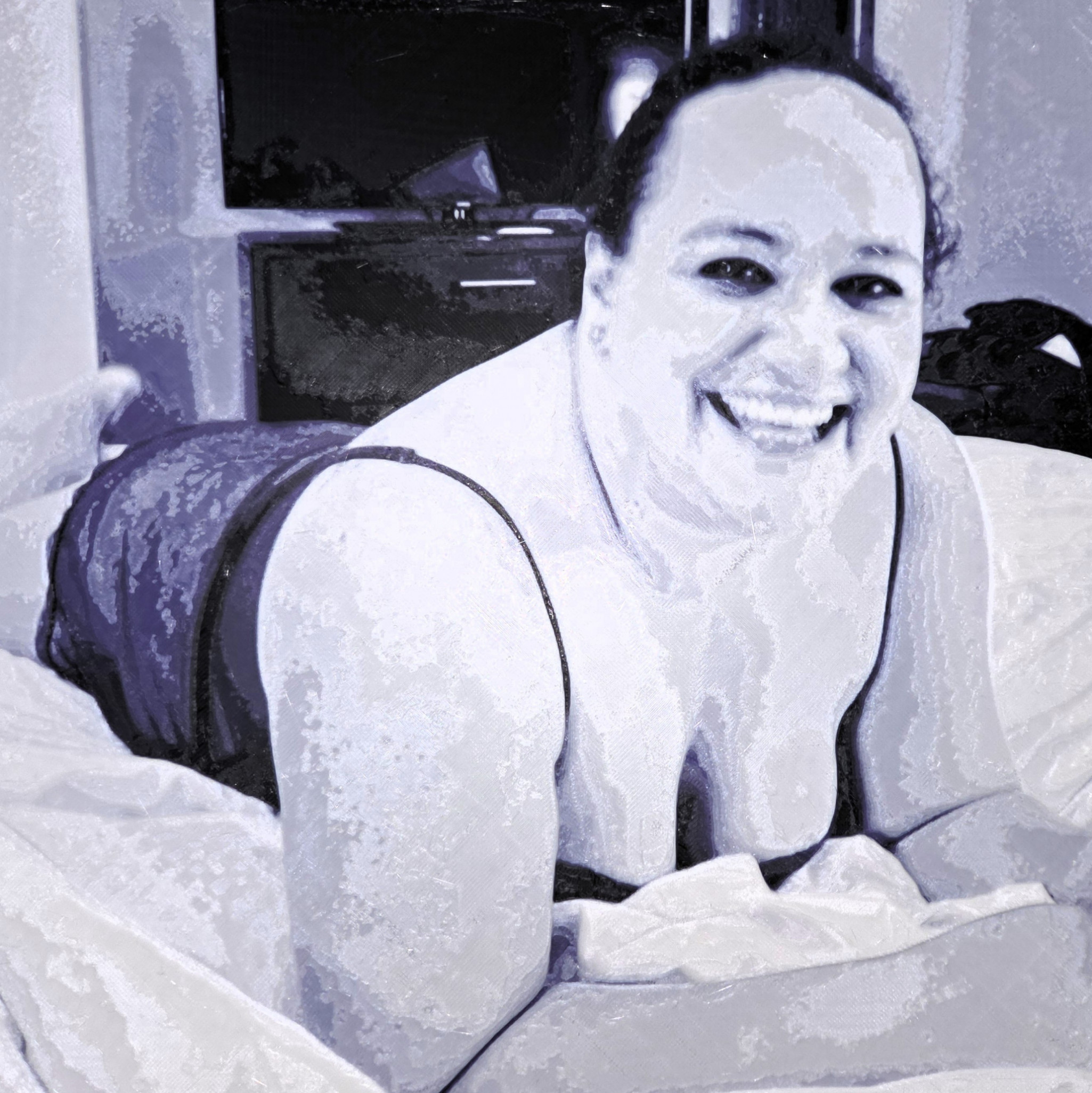 Midnight Muse LE 1:1 Signed HueForge Art Painting