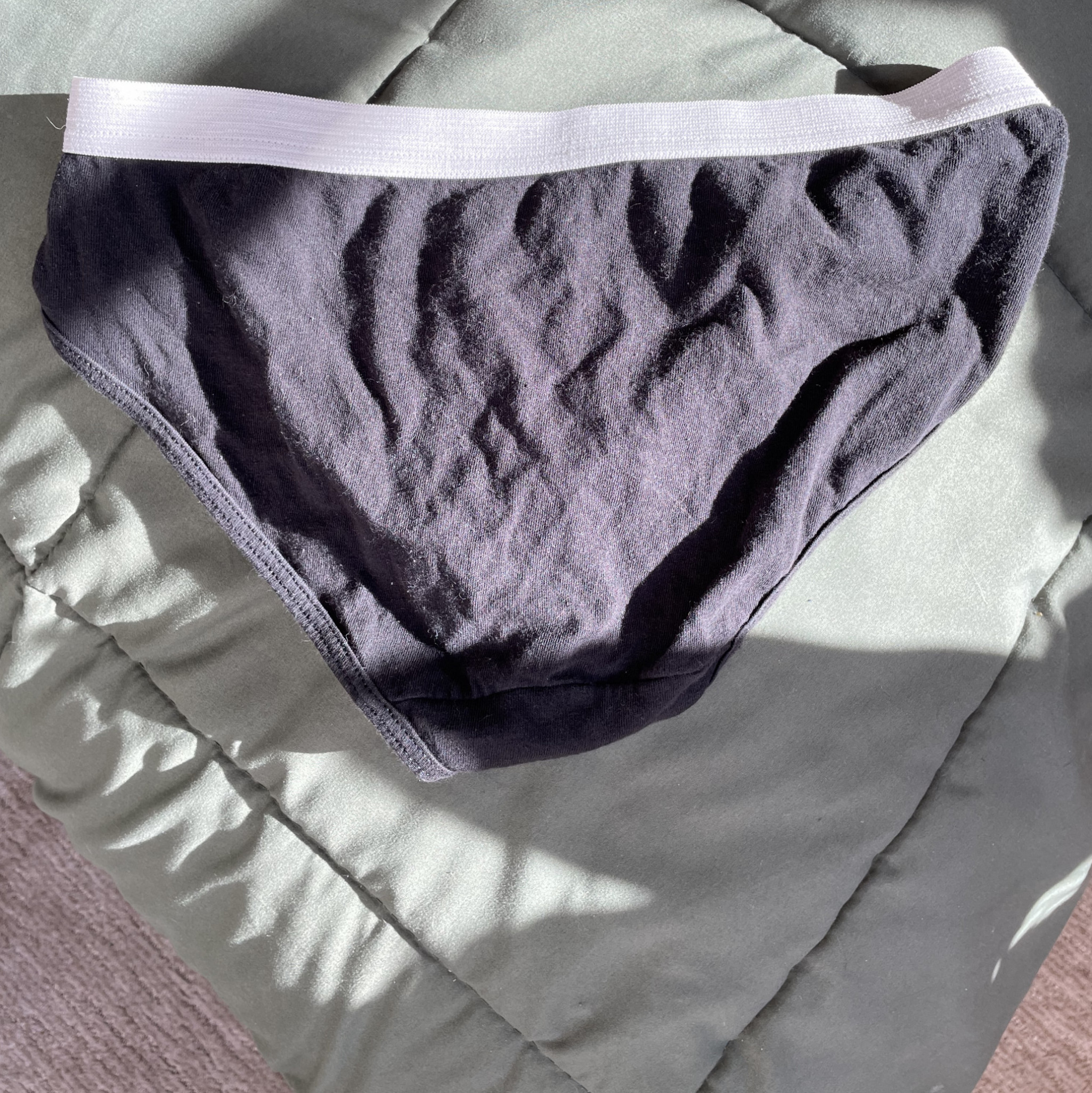 Black Fullback Panties