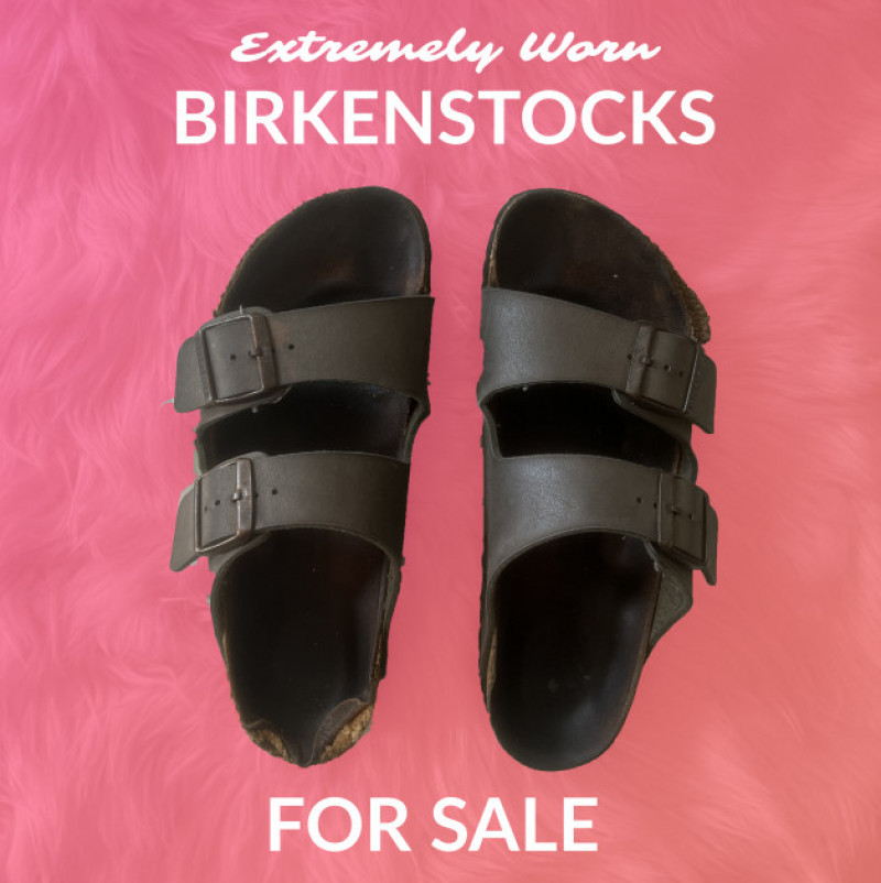 Extremely Worn Shoes  Birkenstocks