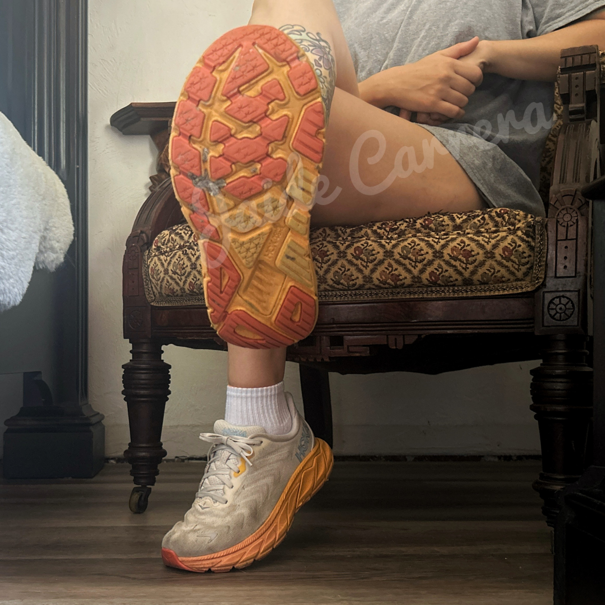 Goddess Worn Sneakers
