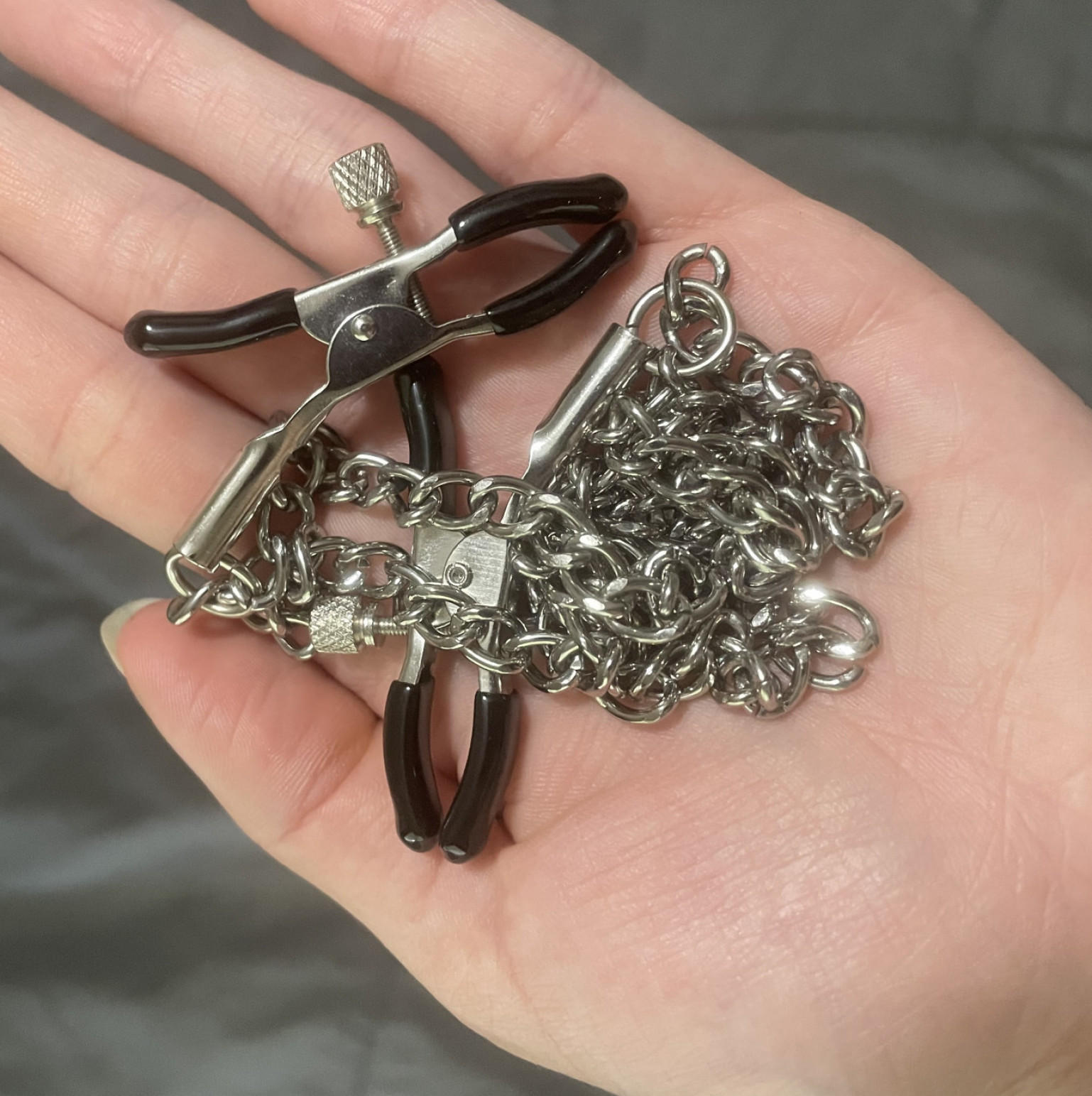 Used Nipple Clamps