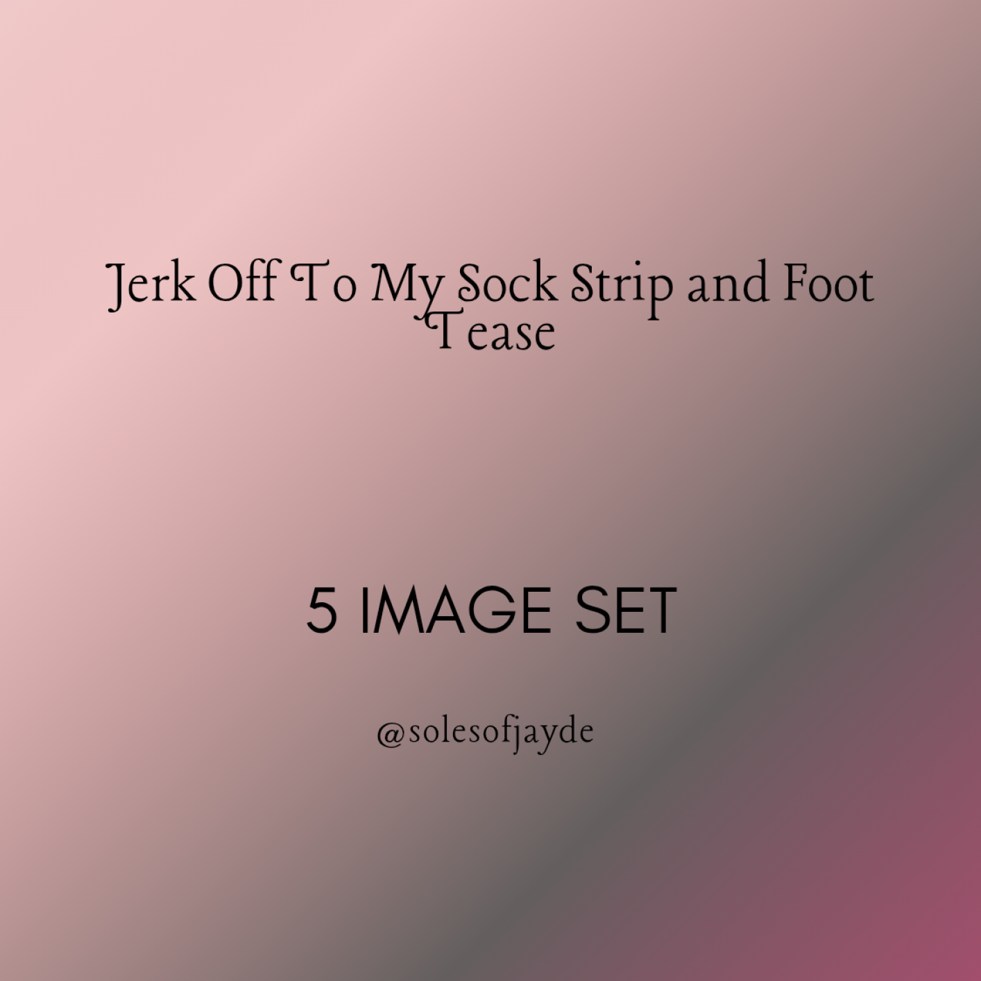Feet Fetish Sock Tease