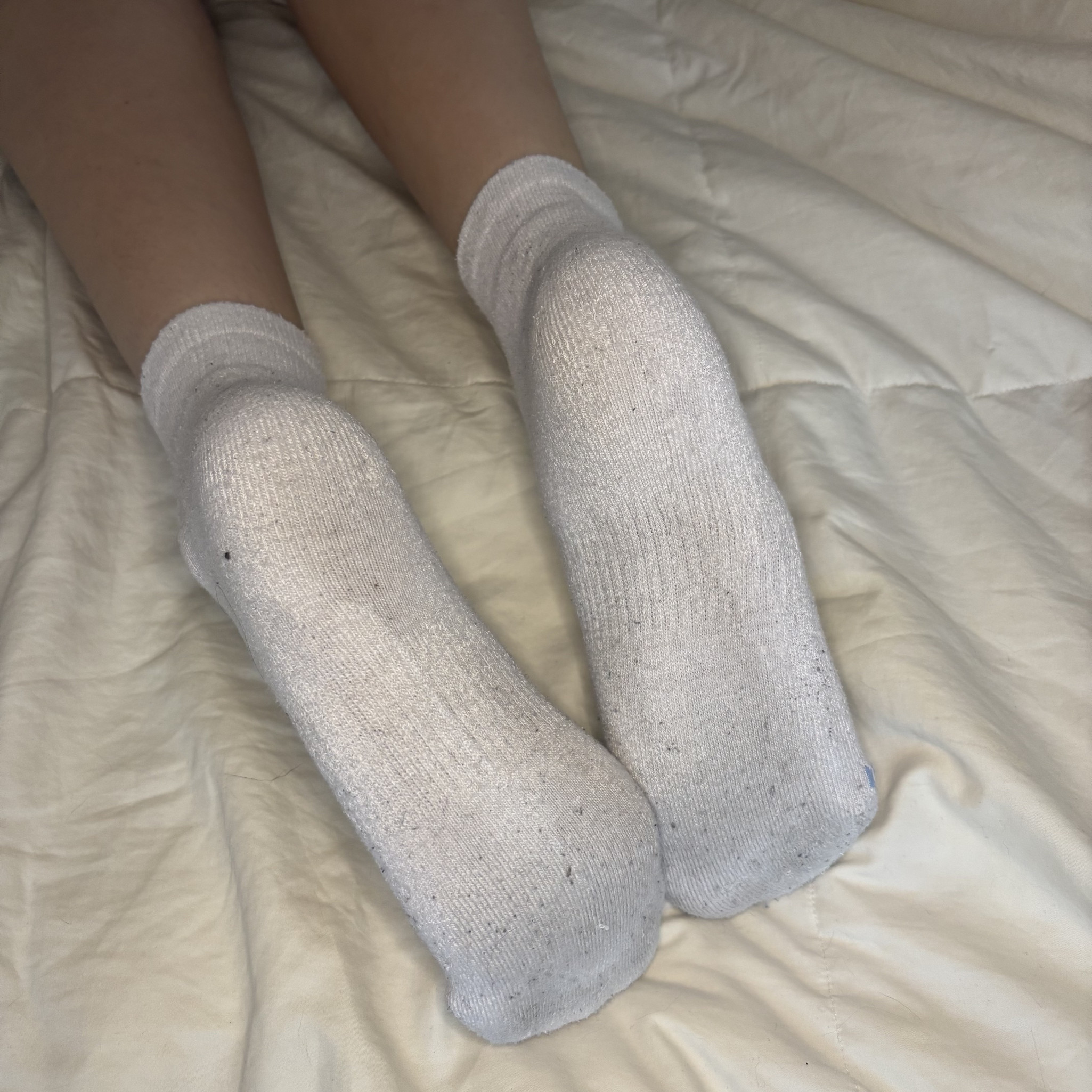 White New Balance Ankle Socks