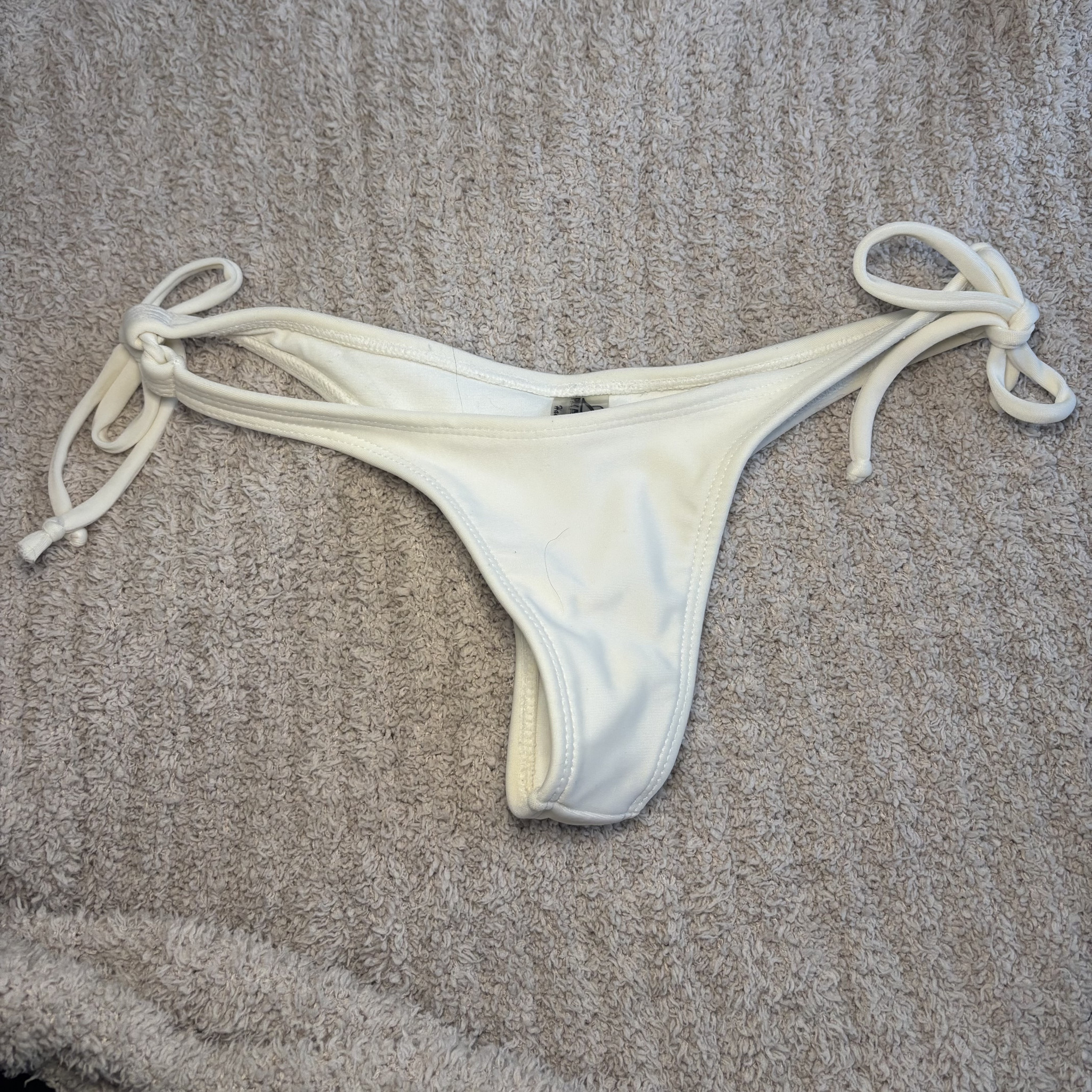 White Bikini Bottoms
