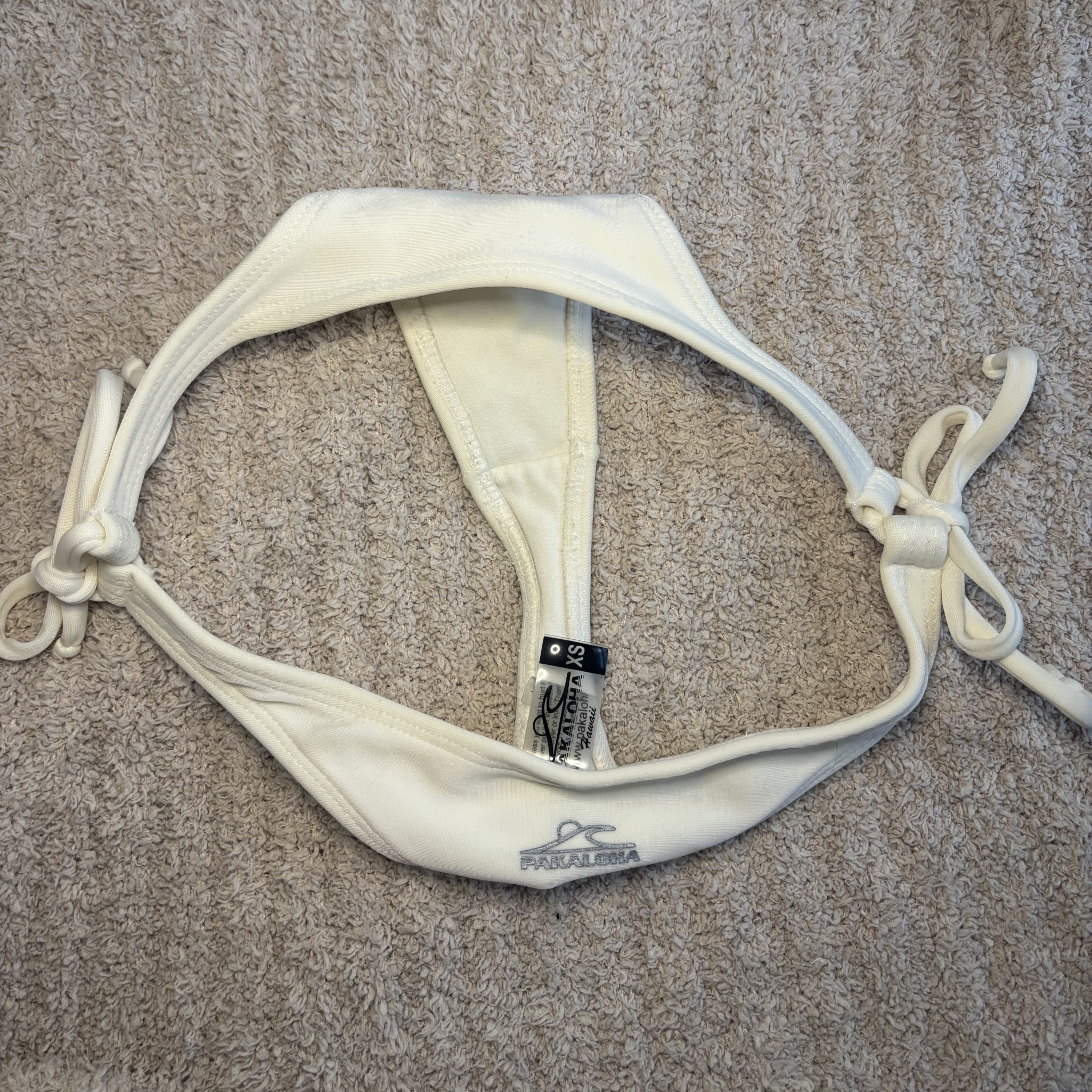 White Bikini Bottoms
