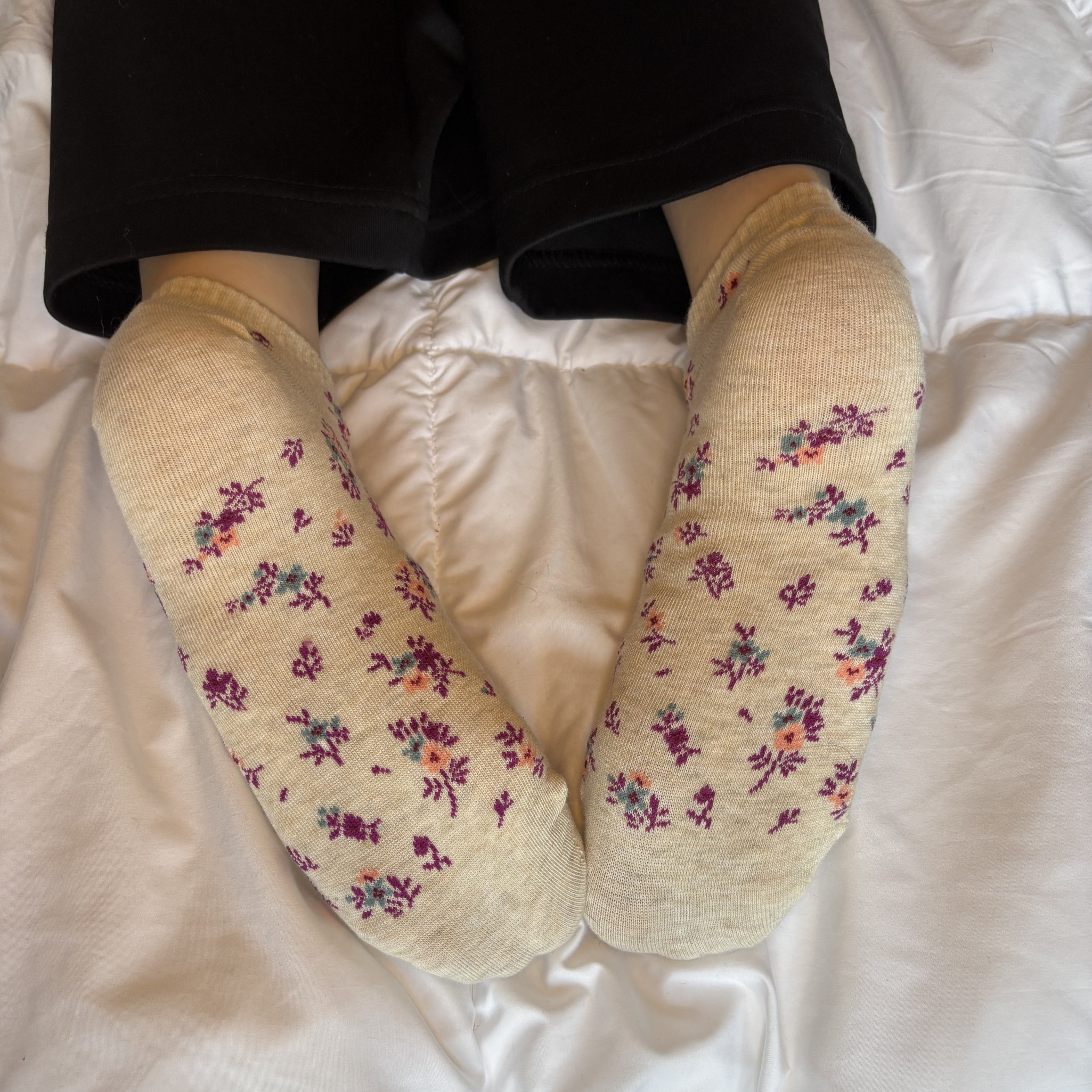 Floral Ankle Socks