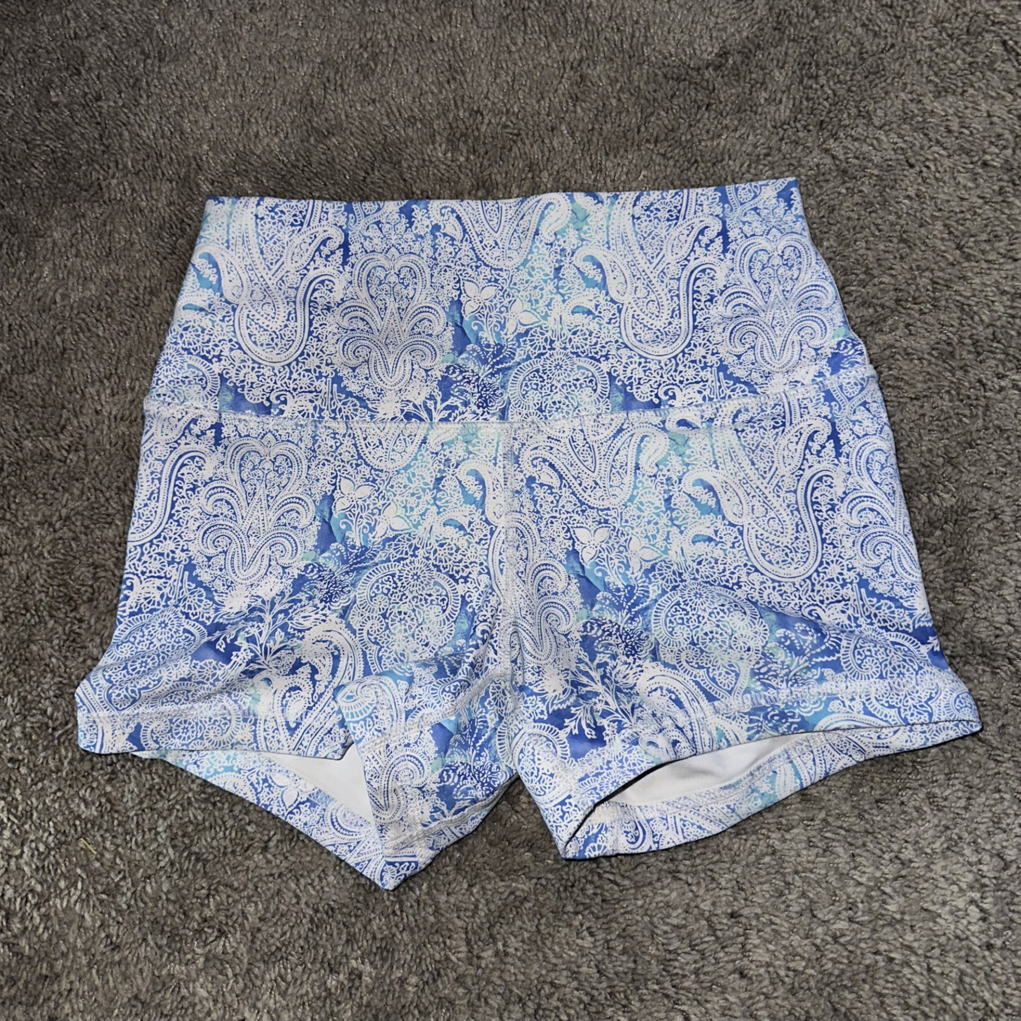 Blue Peachy Athletic Shorts