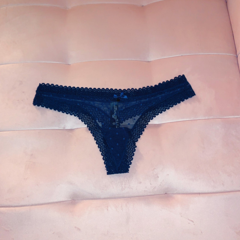 Blue Lace Panties