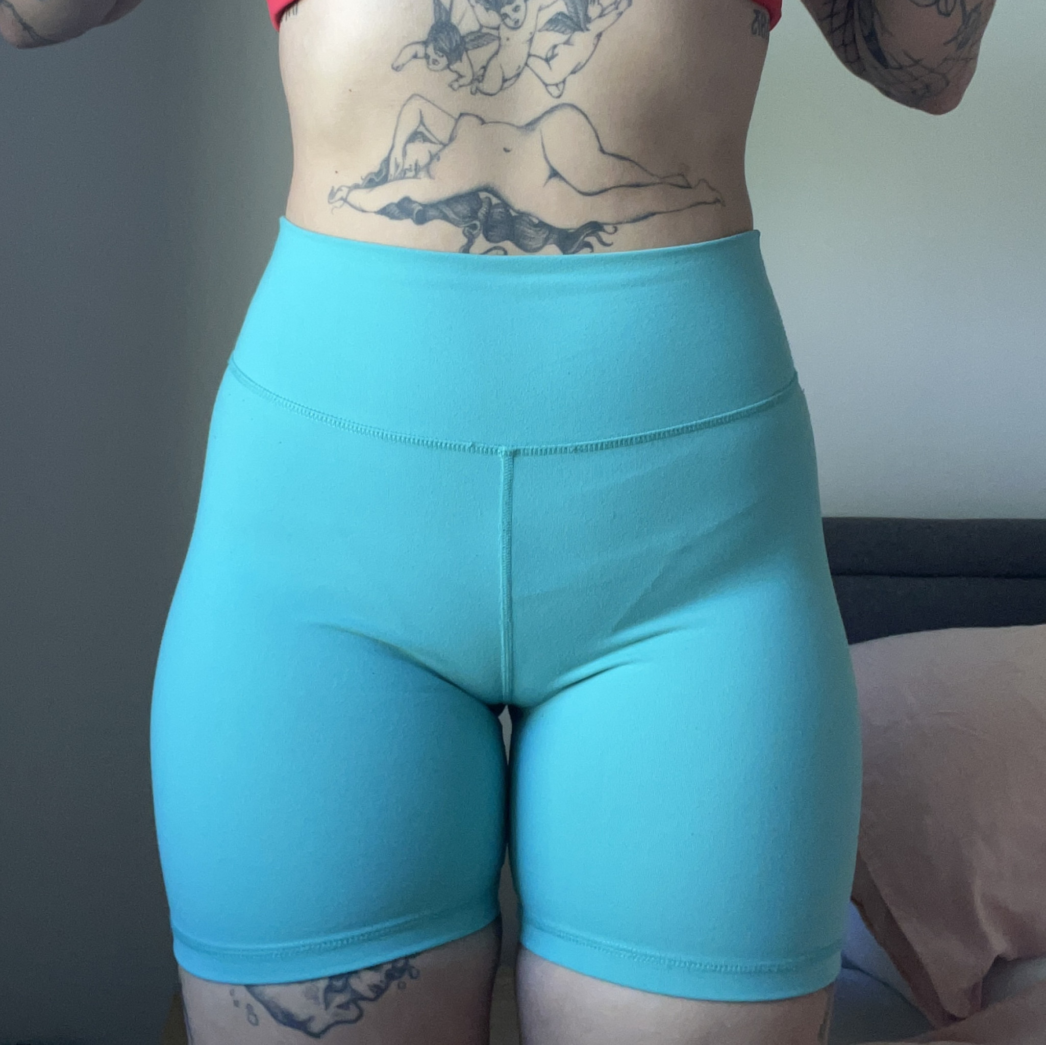 Cameltoe Gym Shorts