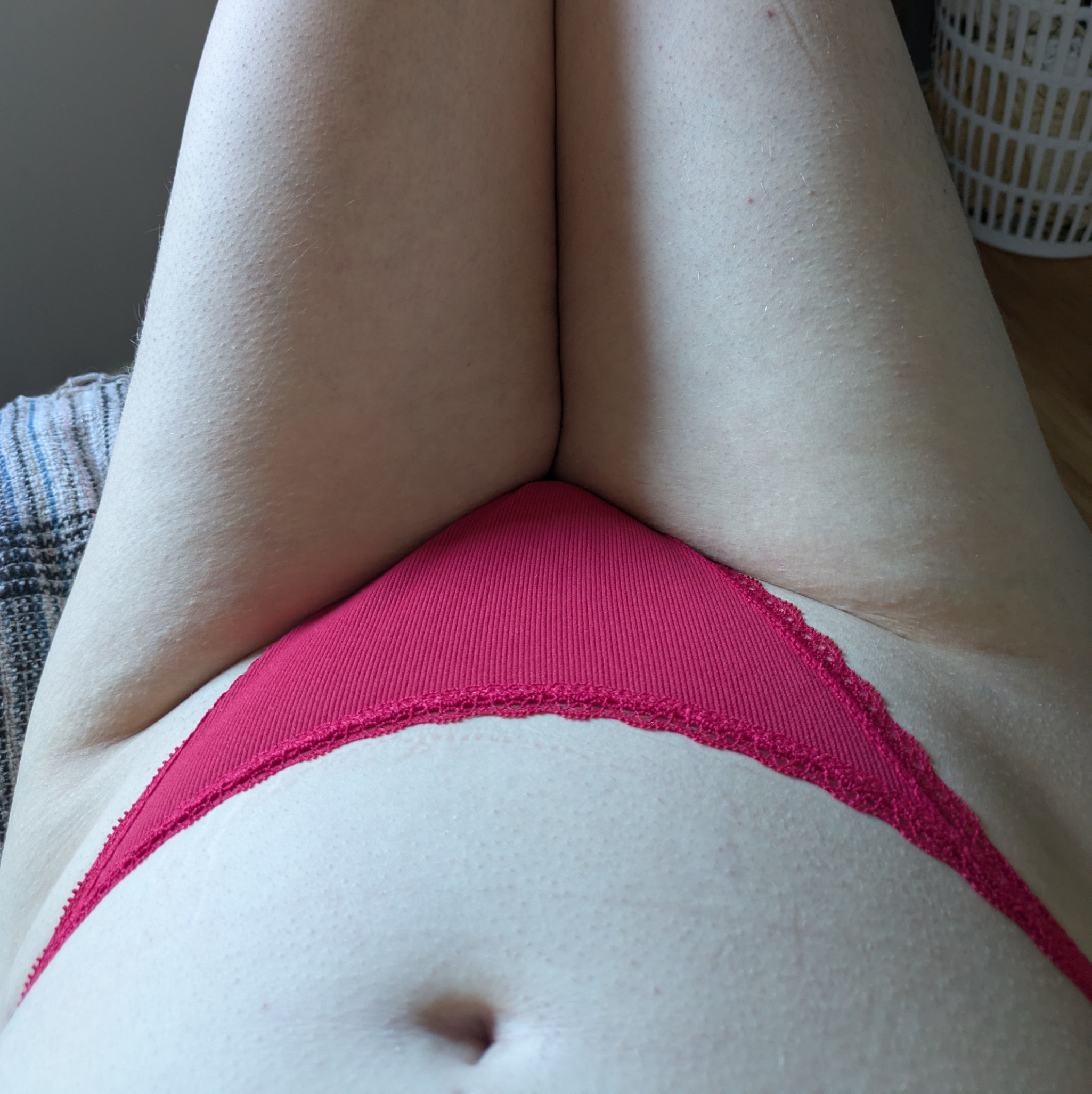 Cotton Gstring Thong Red Panties