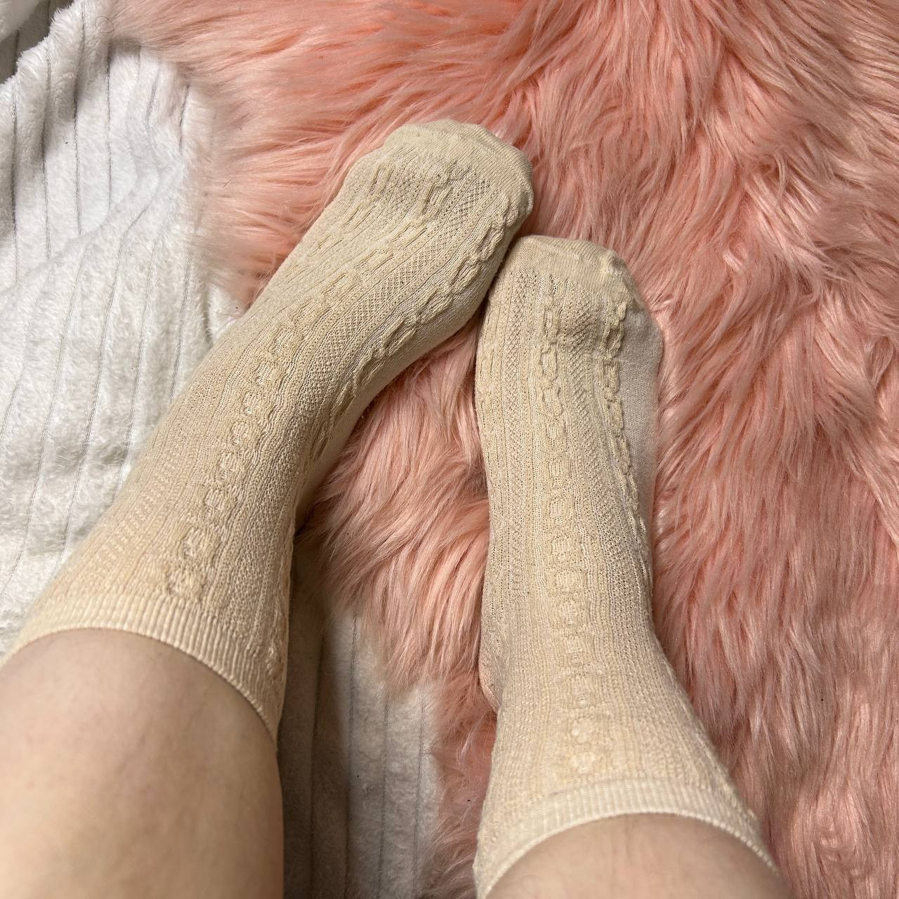 Beige socks