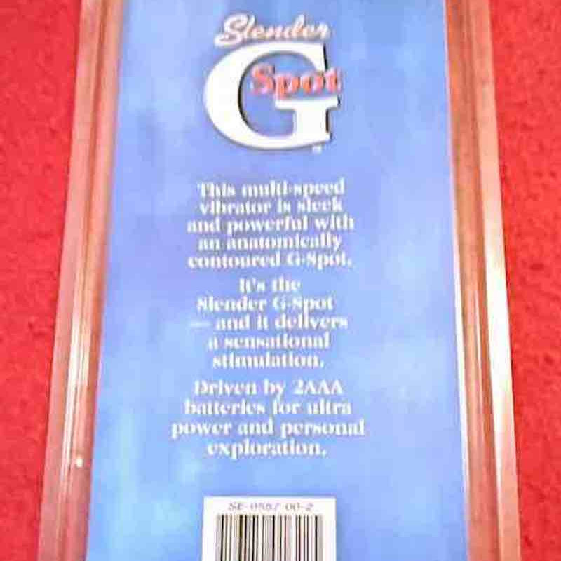 Slender G Spot Vibrator