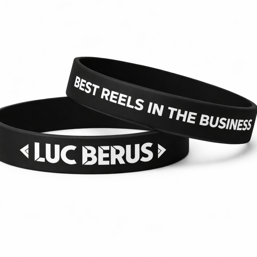 Wristband  Best Reels In The Business Luc Berus w Video Gift