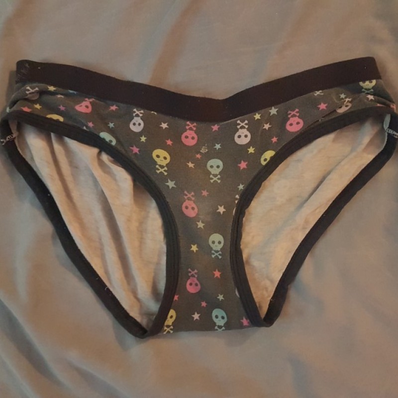 Bikini Cut Skull Panties