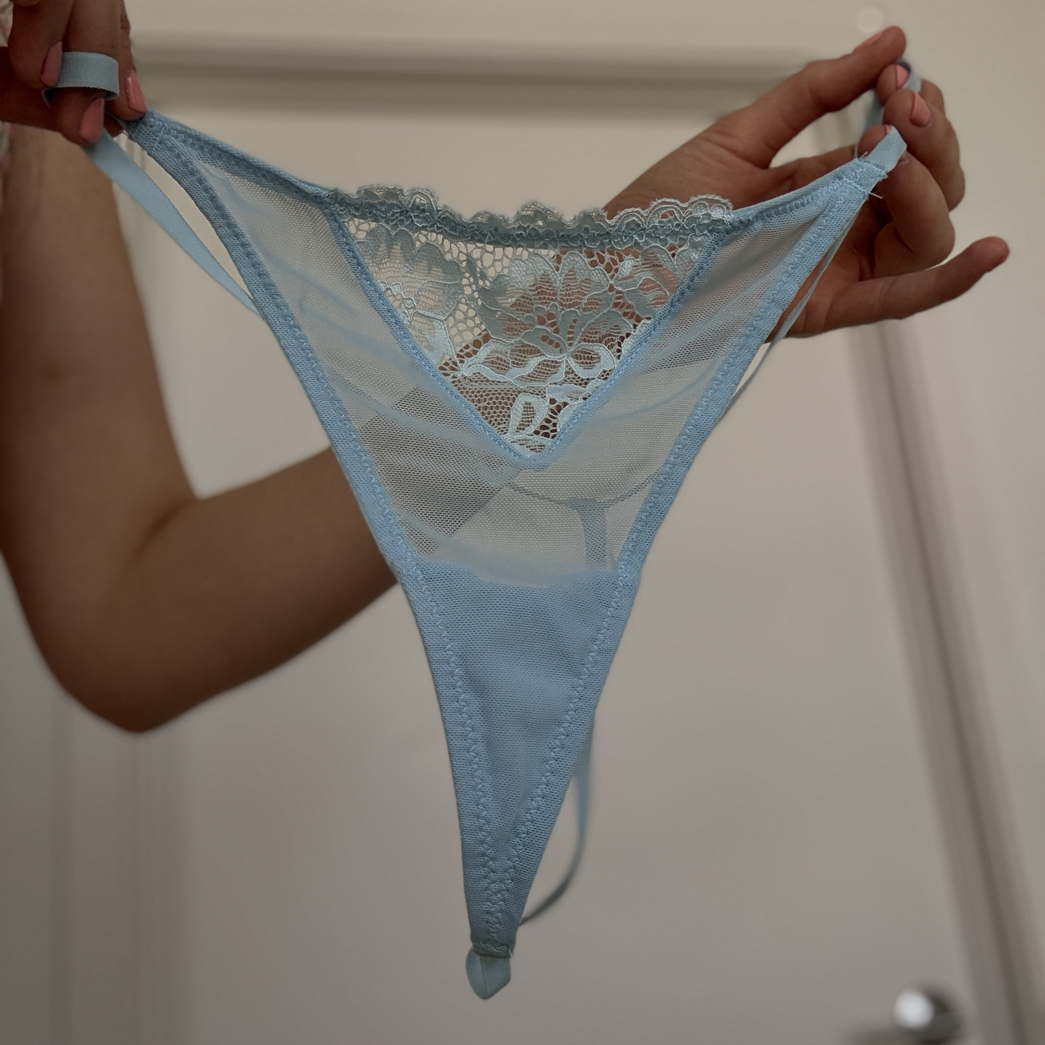 Daily Blue Lace Gstring
