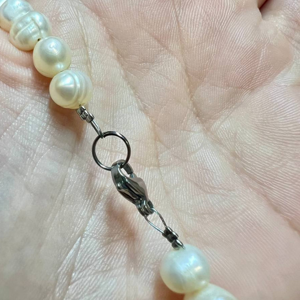 Freshwater pearl necklace