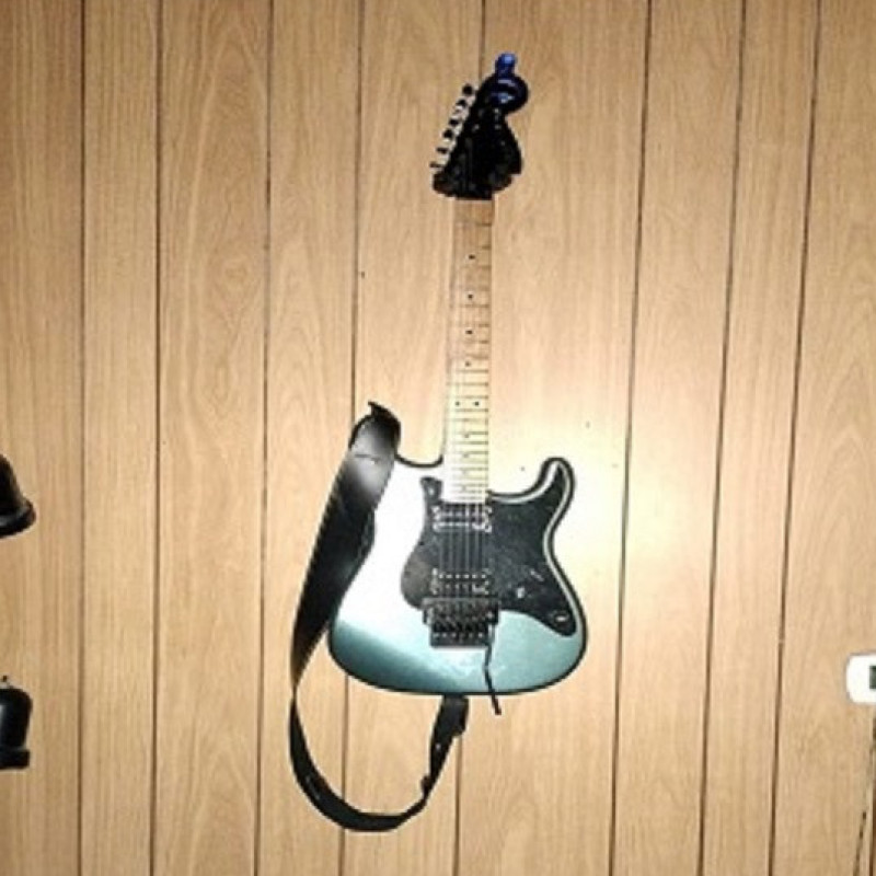 My Personal Gunmetal Squire Contemporary Floyd Rose Strat