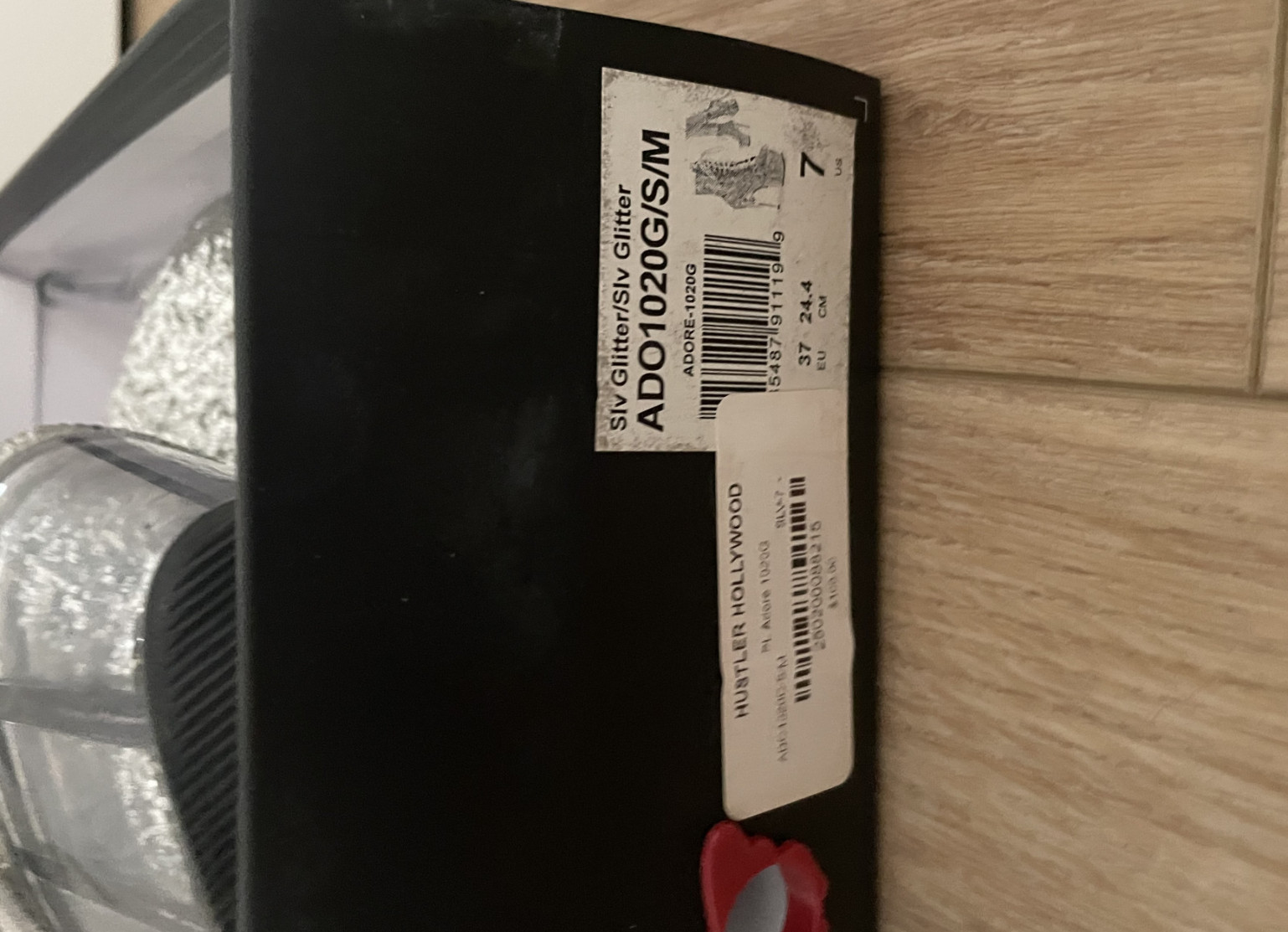Worn pleaser heels in box