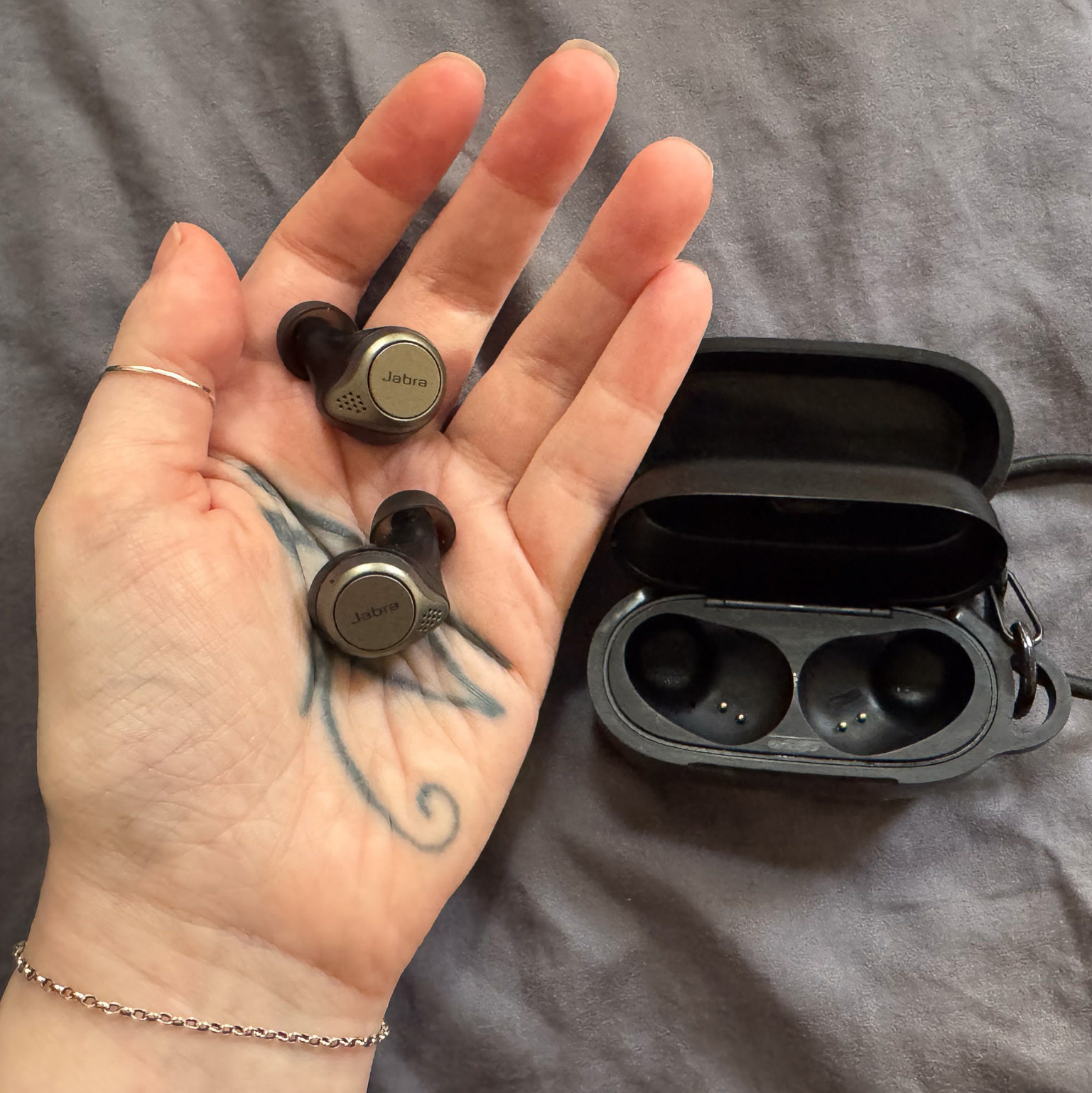 Used earbuds