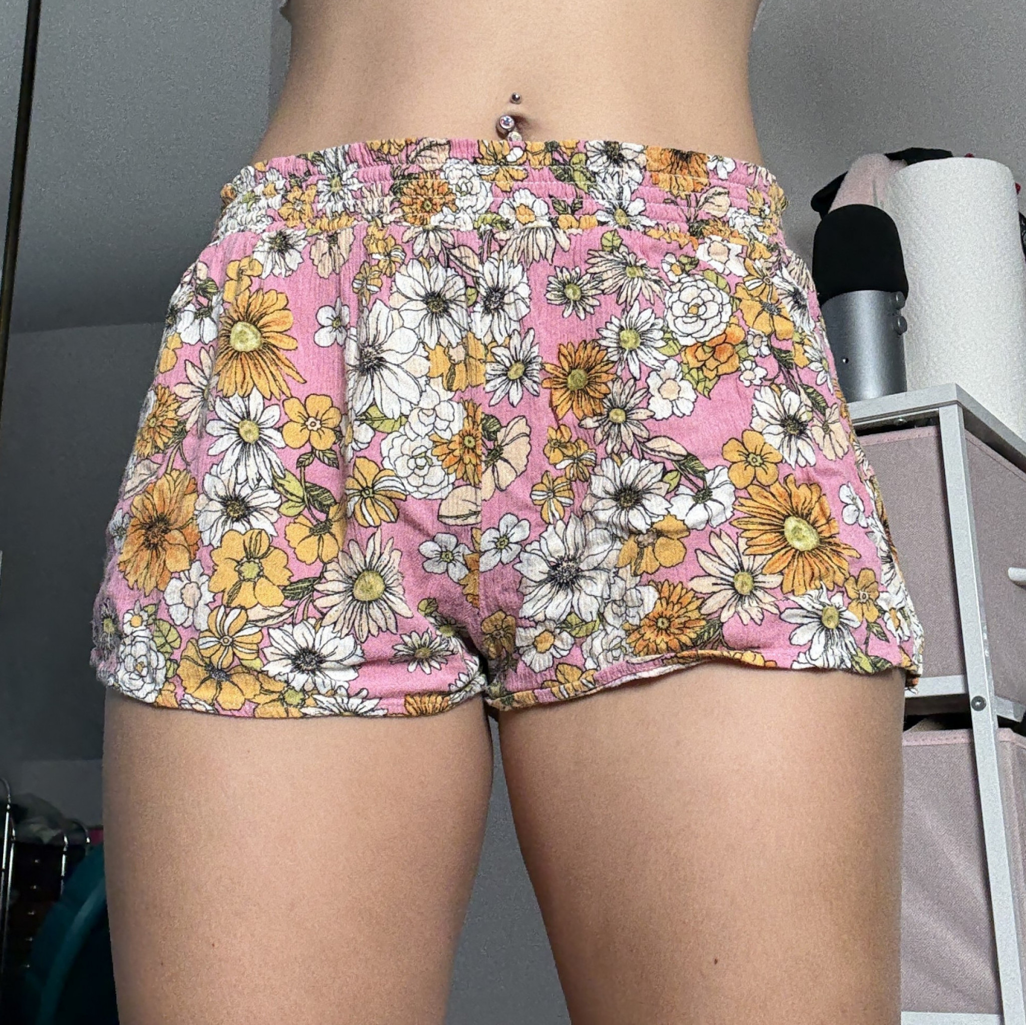 Floral Booty Shorts