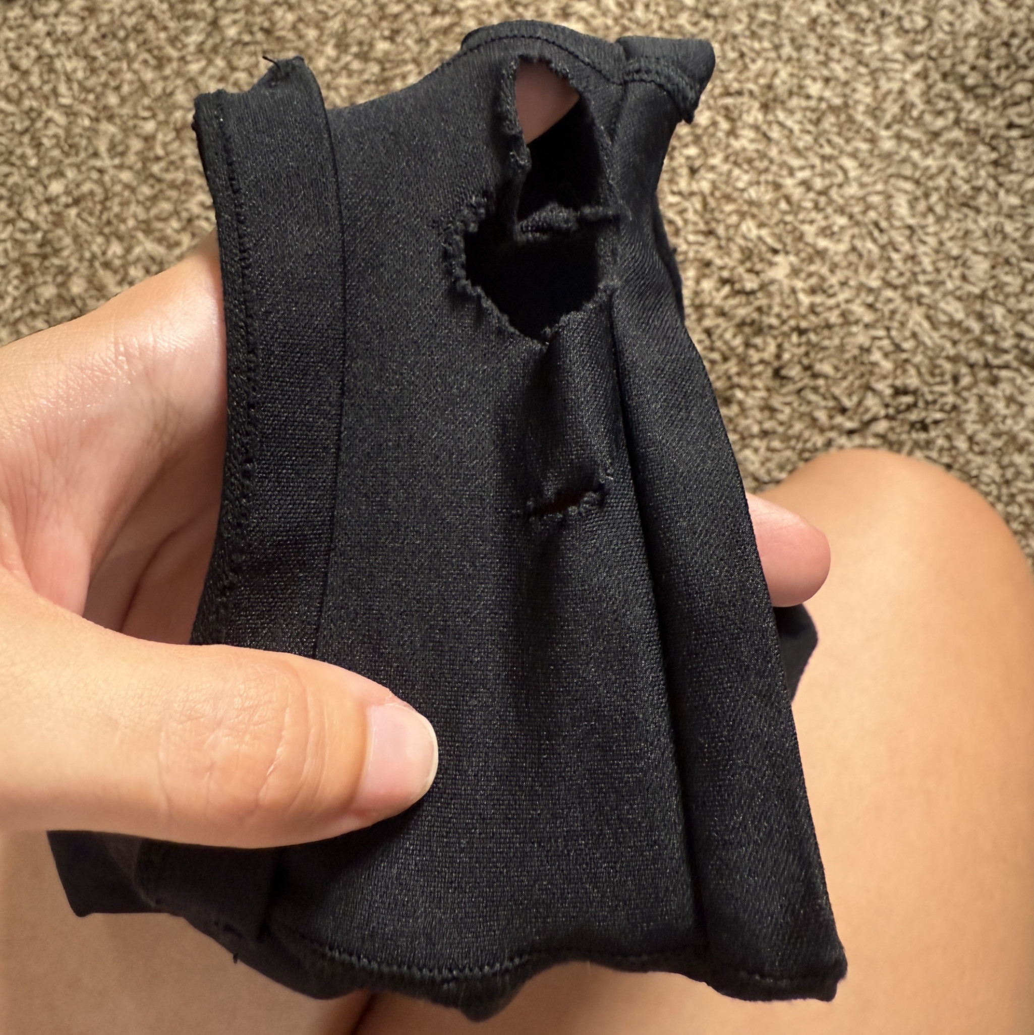 Black Spandex Shorts