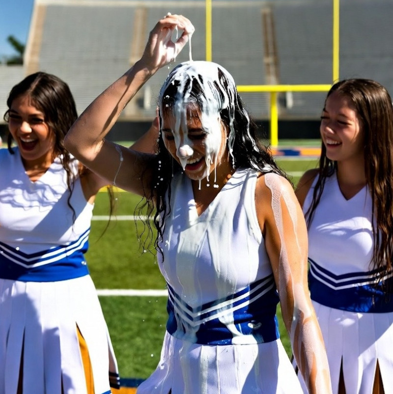 Milko Bowl: Cheerleaders