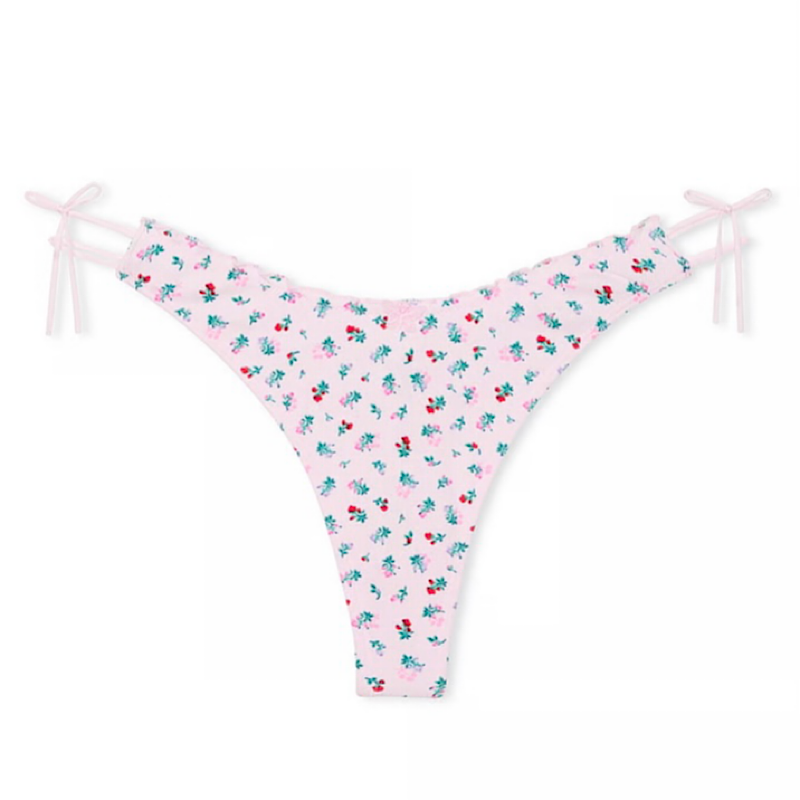 Victorias Secret Floral Thong Panties