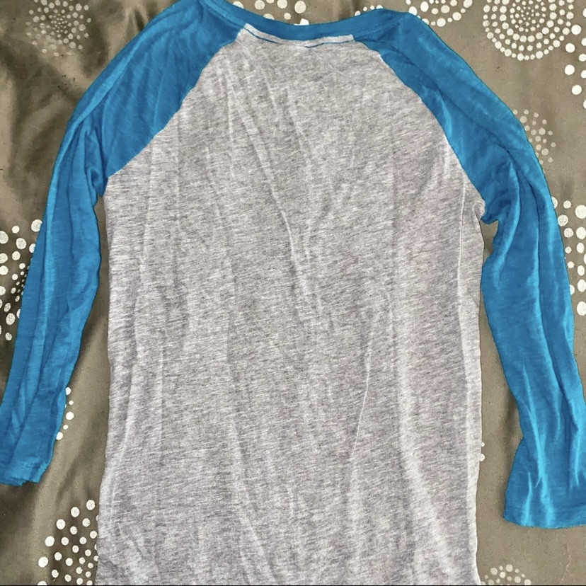 Victorias Secret PINK Grey Baseball Tee