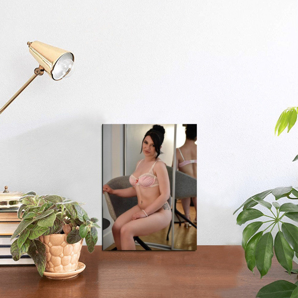Desktop Lingerie Boudoir Photo Print