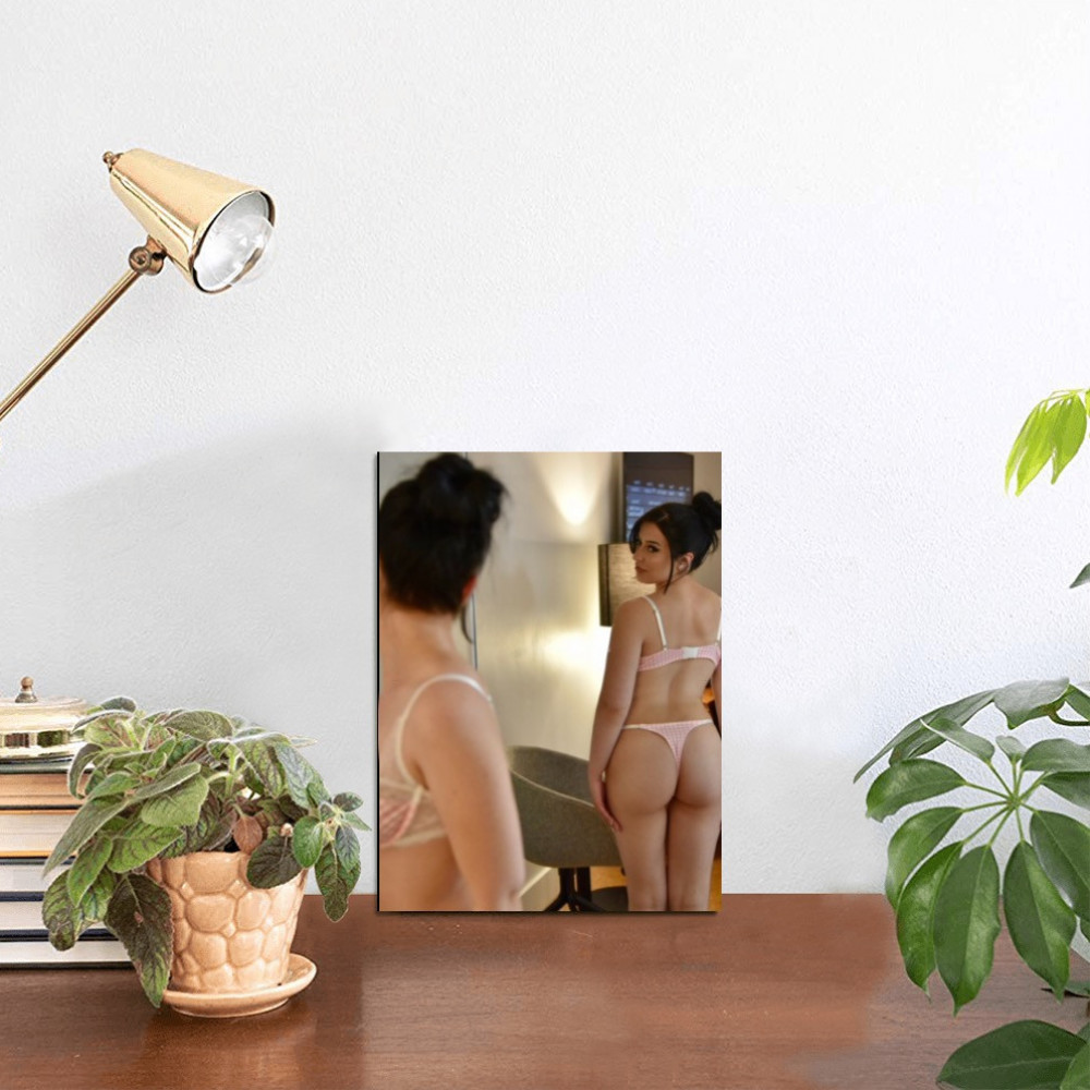 Desktop Lingerie Boudoir Photo Print