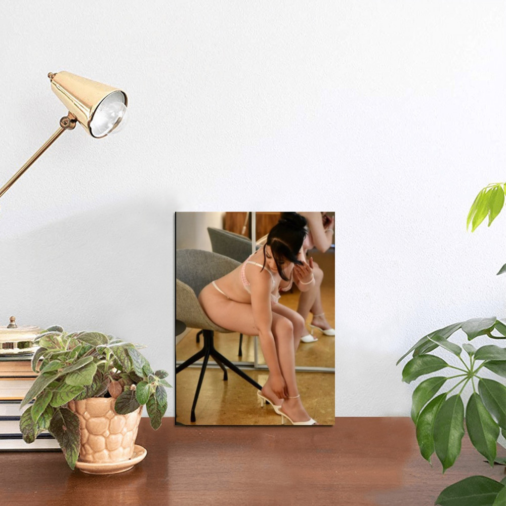Desktop Lingerie Boudoir Photo Print