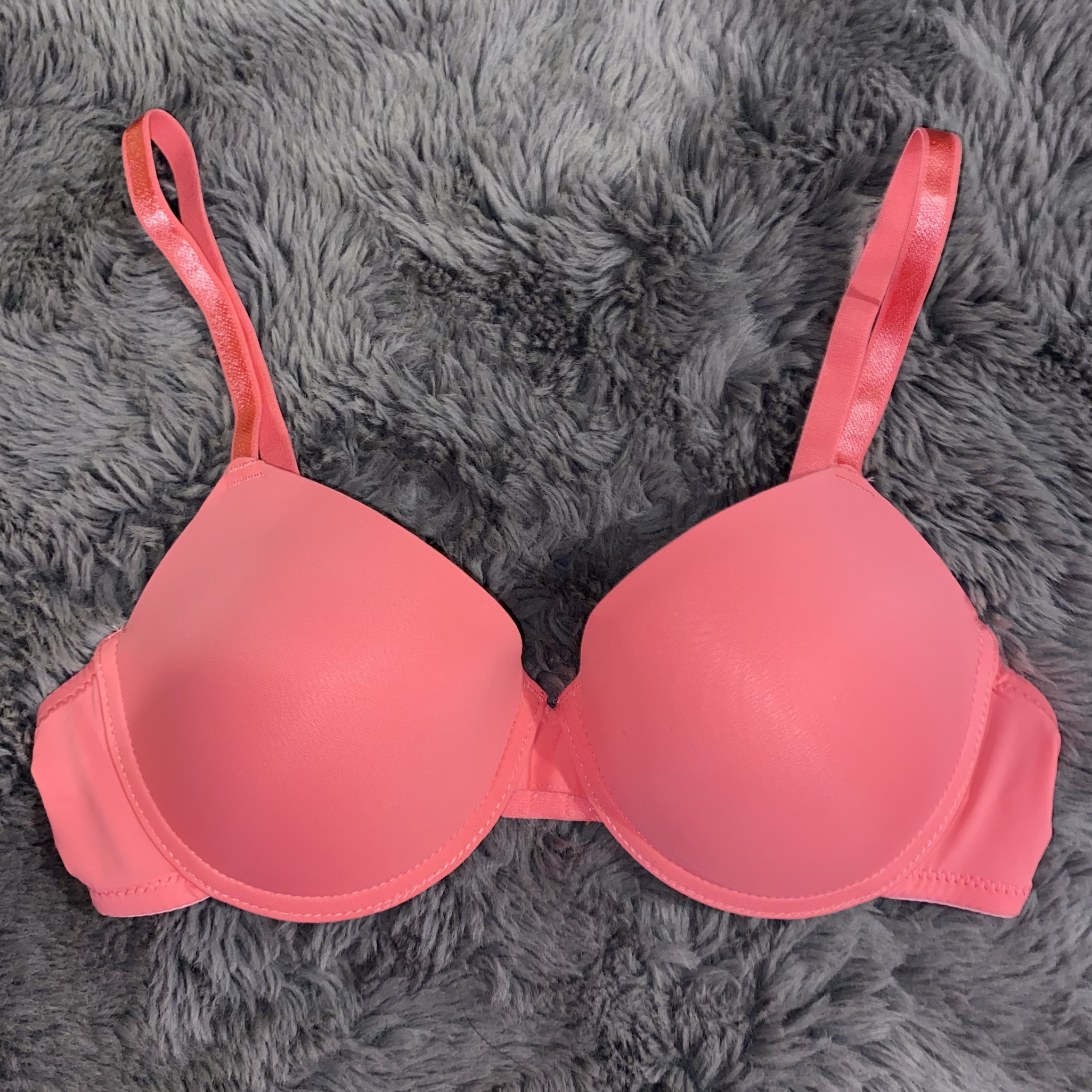 Pink Lightly Lined Bra