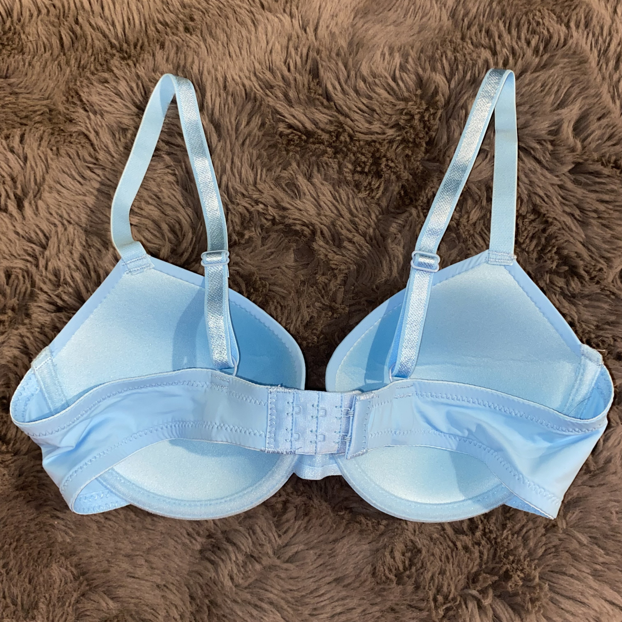 Blue Lightly Lined Bra