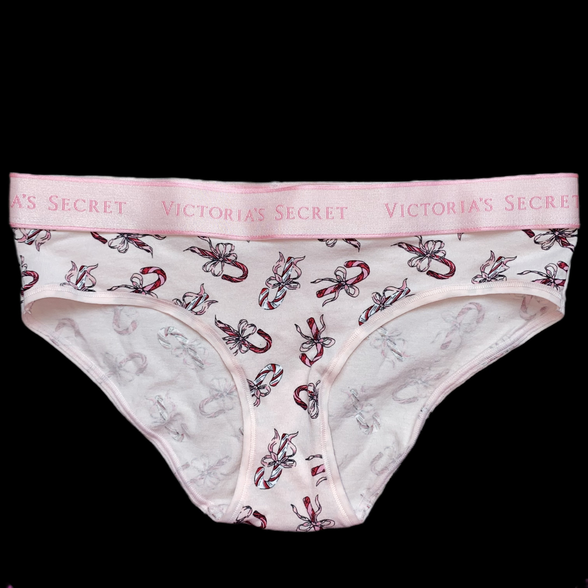 Victorias Secret Pink Candy Cane Panties