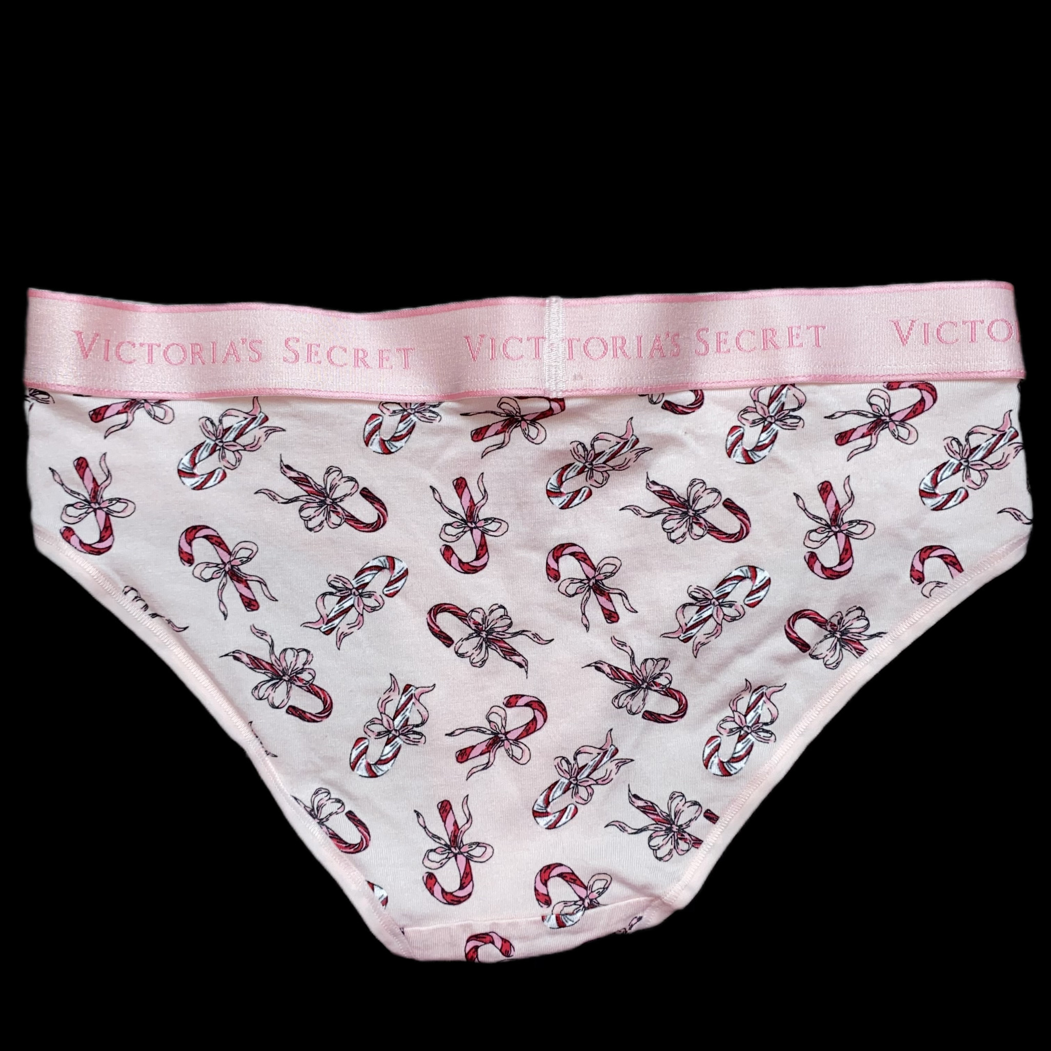 Victorias Secret Pink Candy Cane Panties
