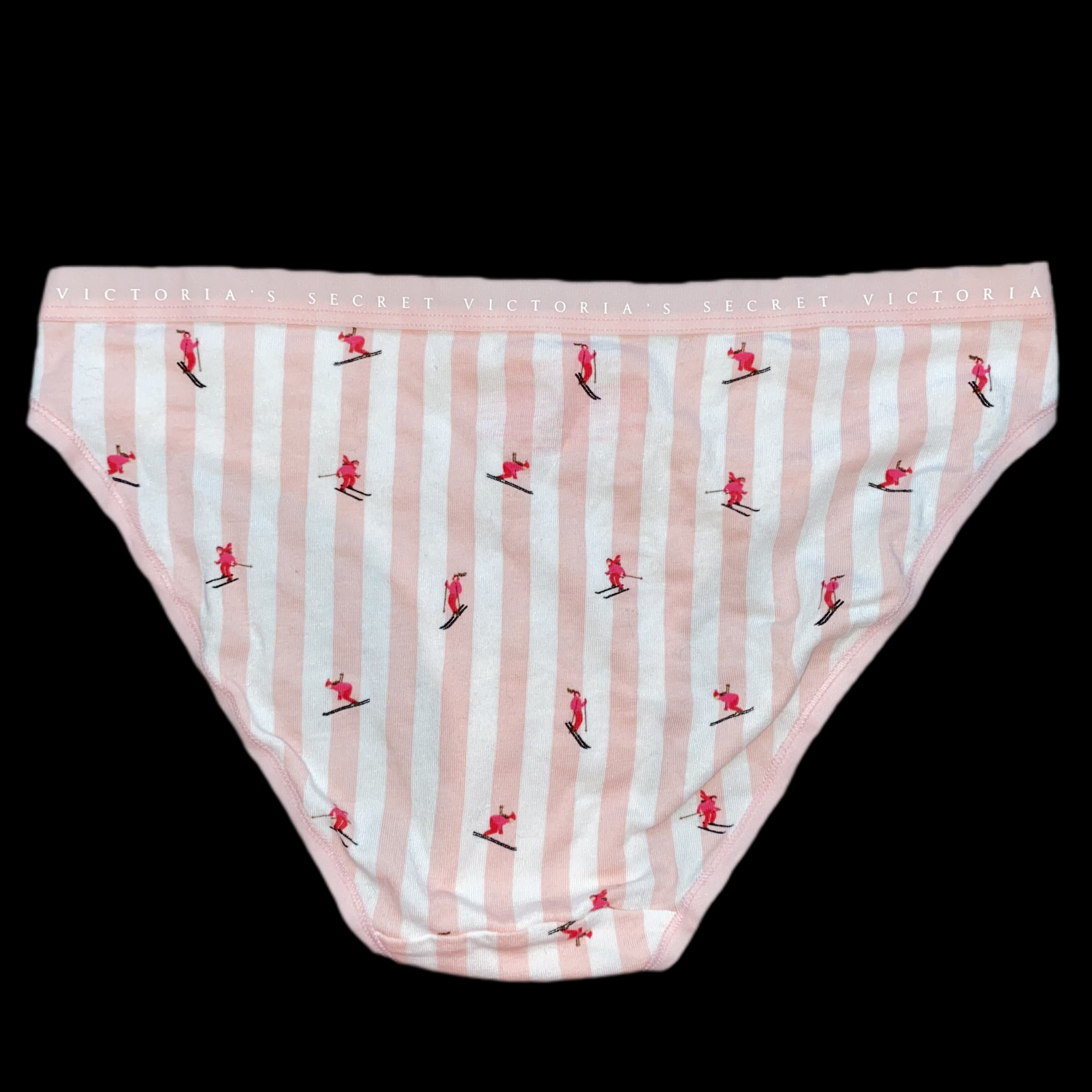 Victorias Secret Striped Cotton Panties