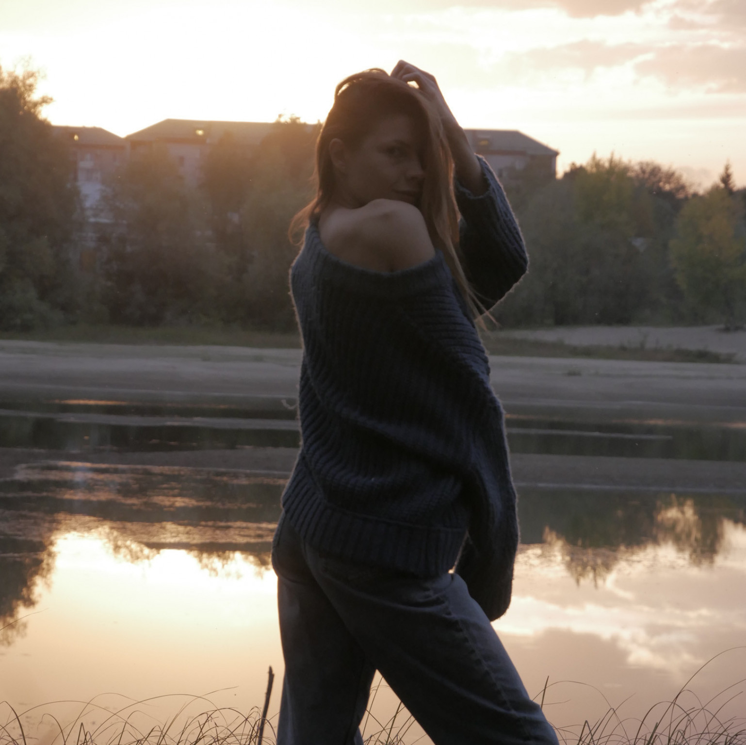 Lake walking photoset