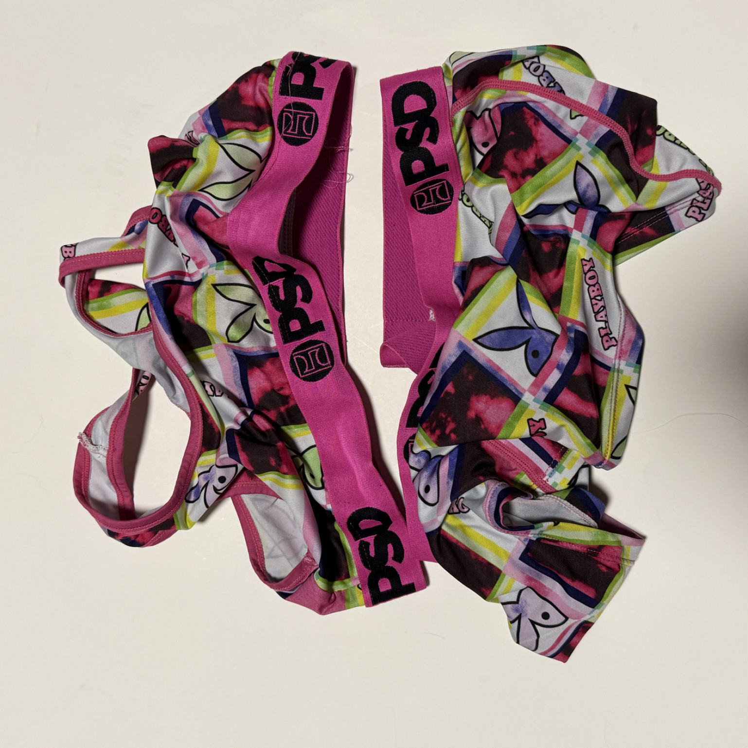 PSD Playboy Tank and Booty Shorts