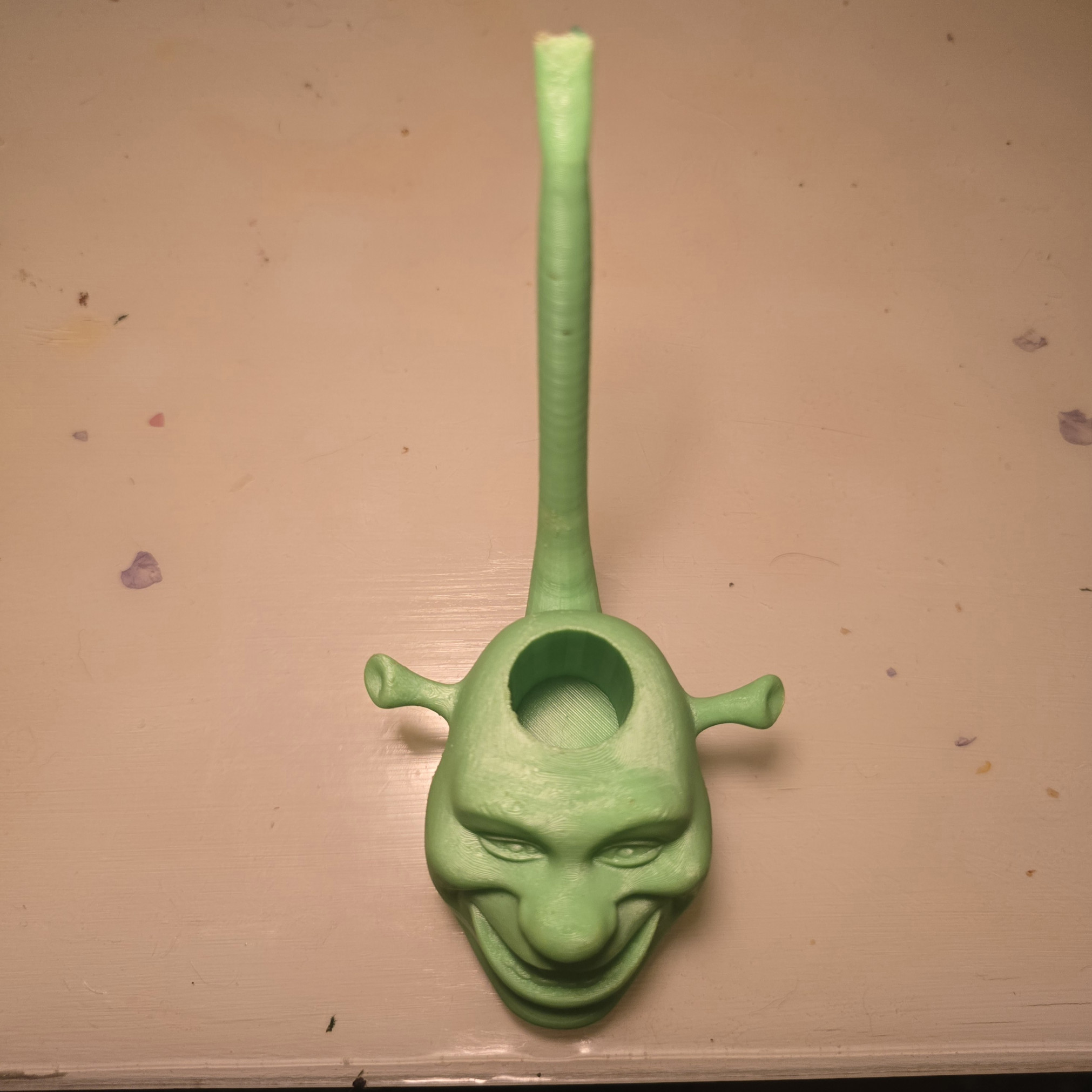 3D Printed Shrek Pipe
