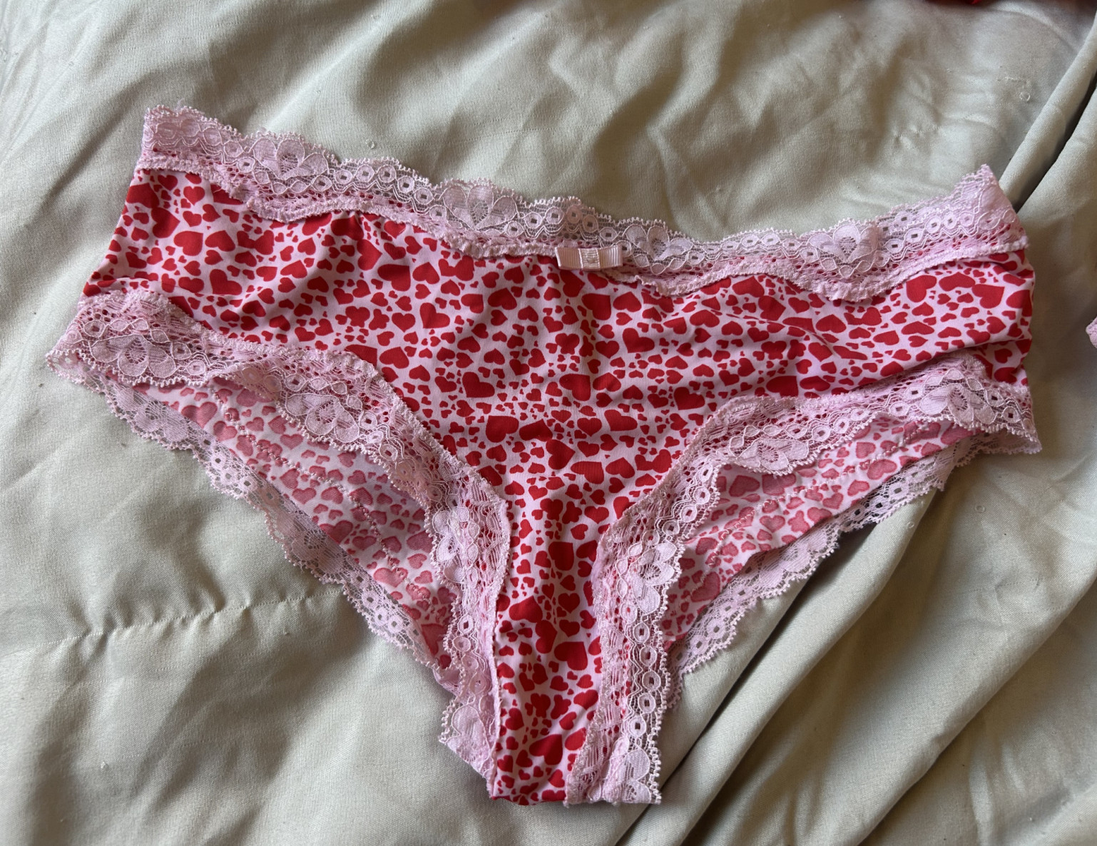 Pink and red brazilian briefs