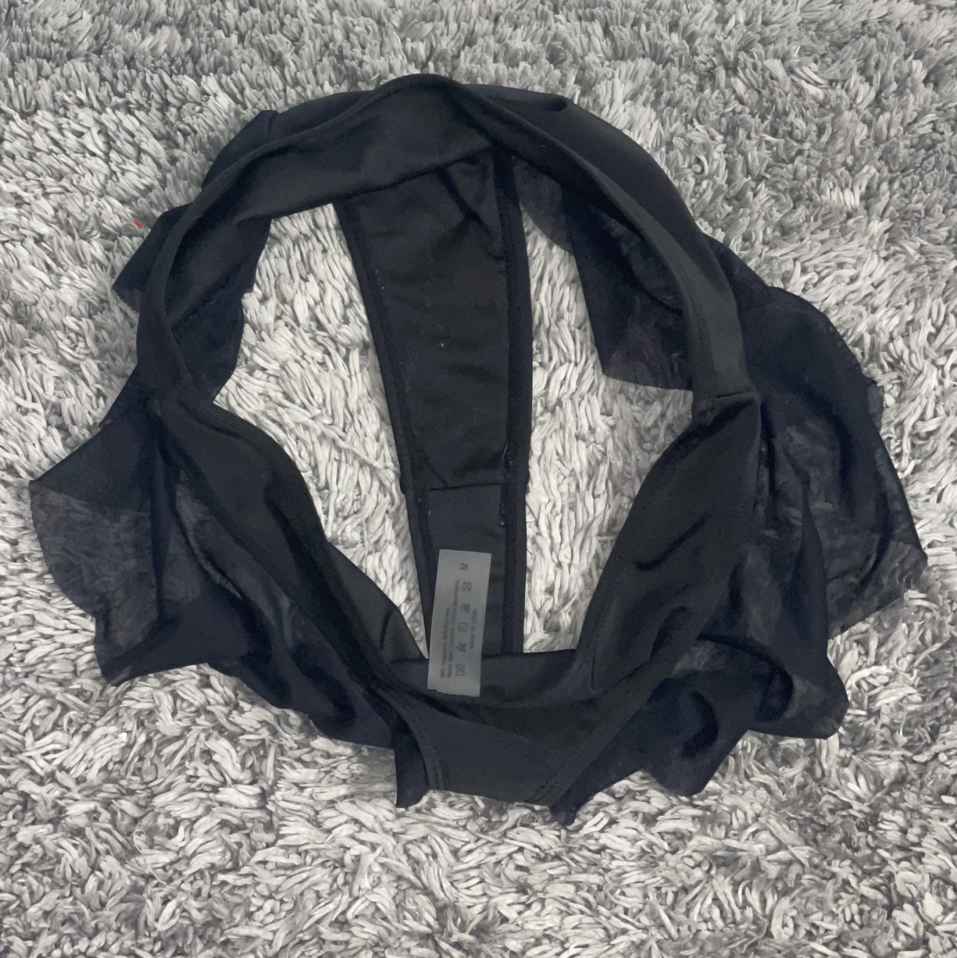 Black Skirt Flowy Panty