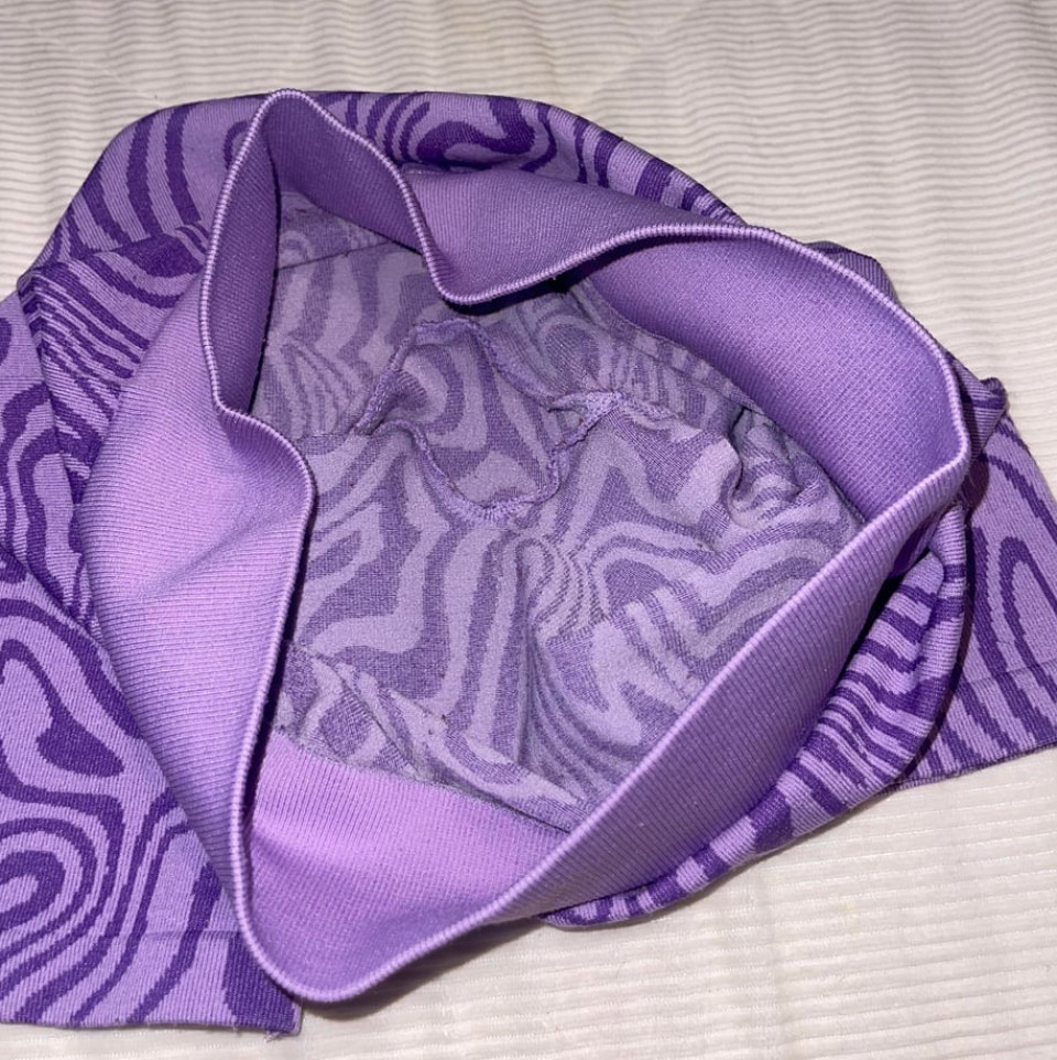 Purple Biker Shorts