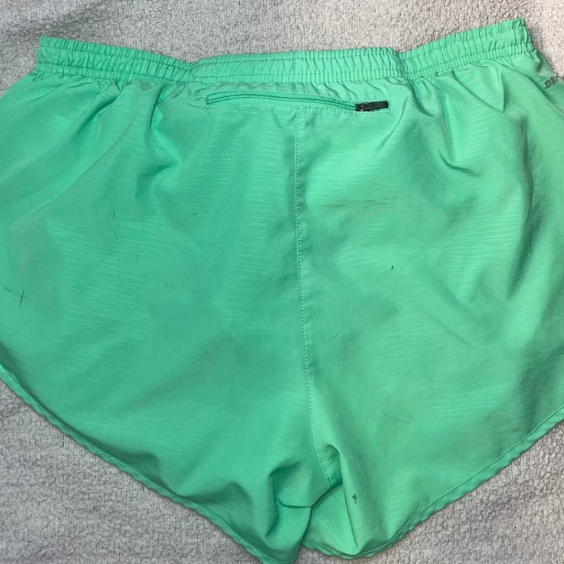 Green Nike Dri Running Short