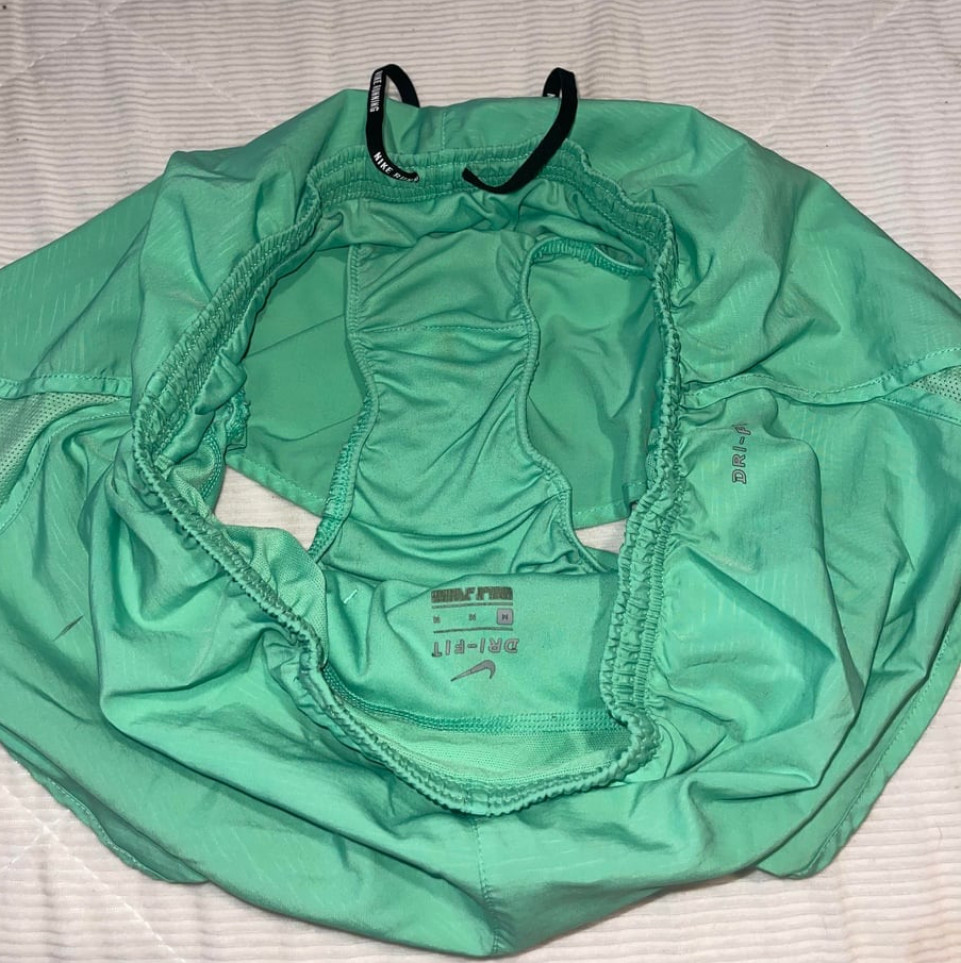 Green Nike Dri Running Short