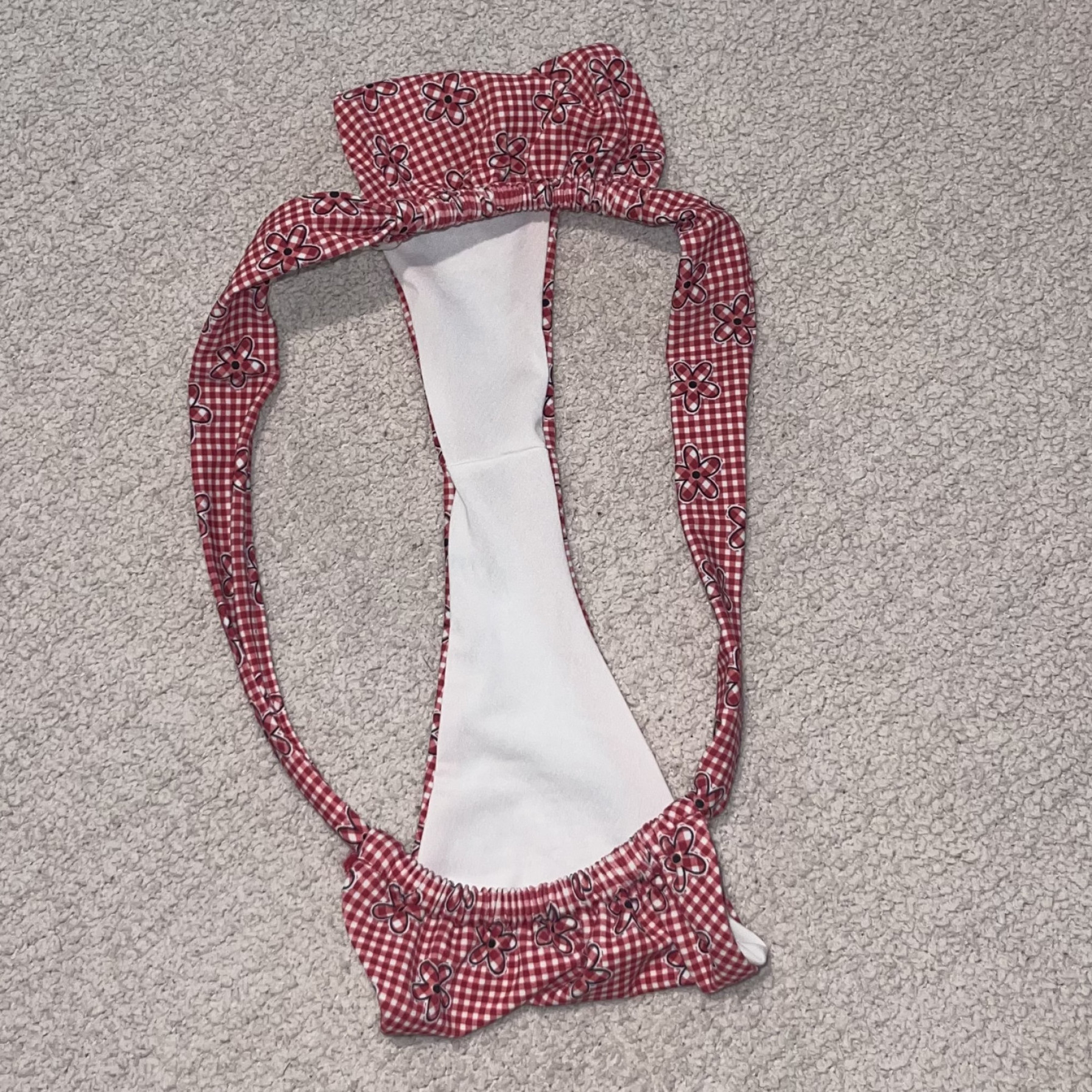 Red Thong Bikini Bottom VS